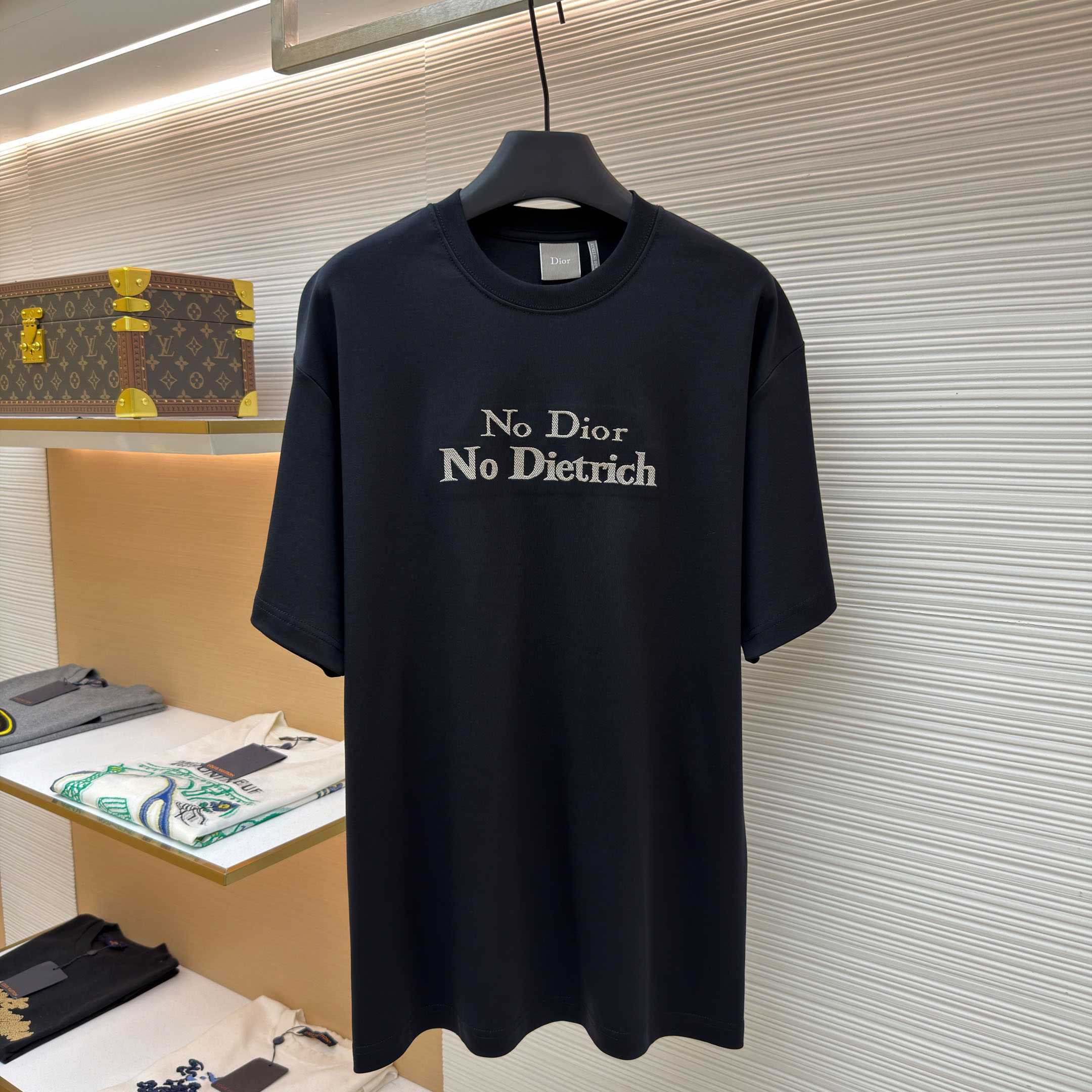  Dior T-Shirt With Embroidery - DopestKickz