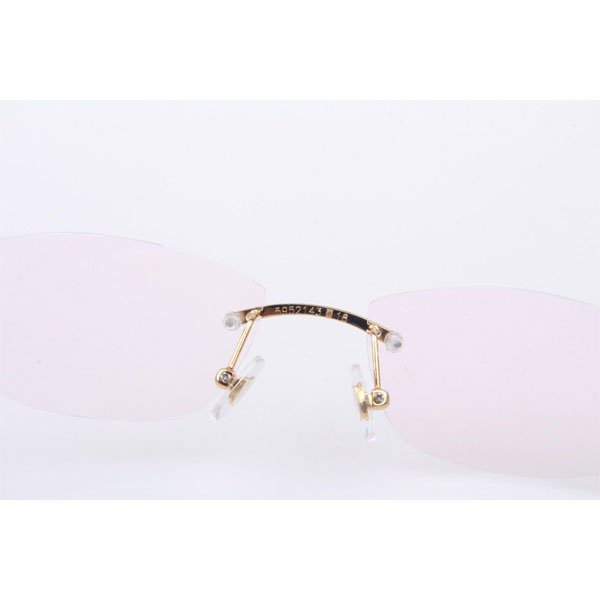 Cartier CT 5952143 Eyeglasses In Gold With Black Arms - DopestKickz