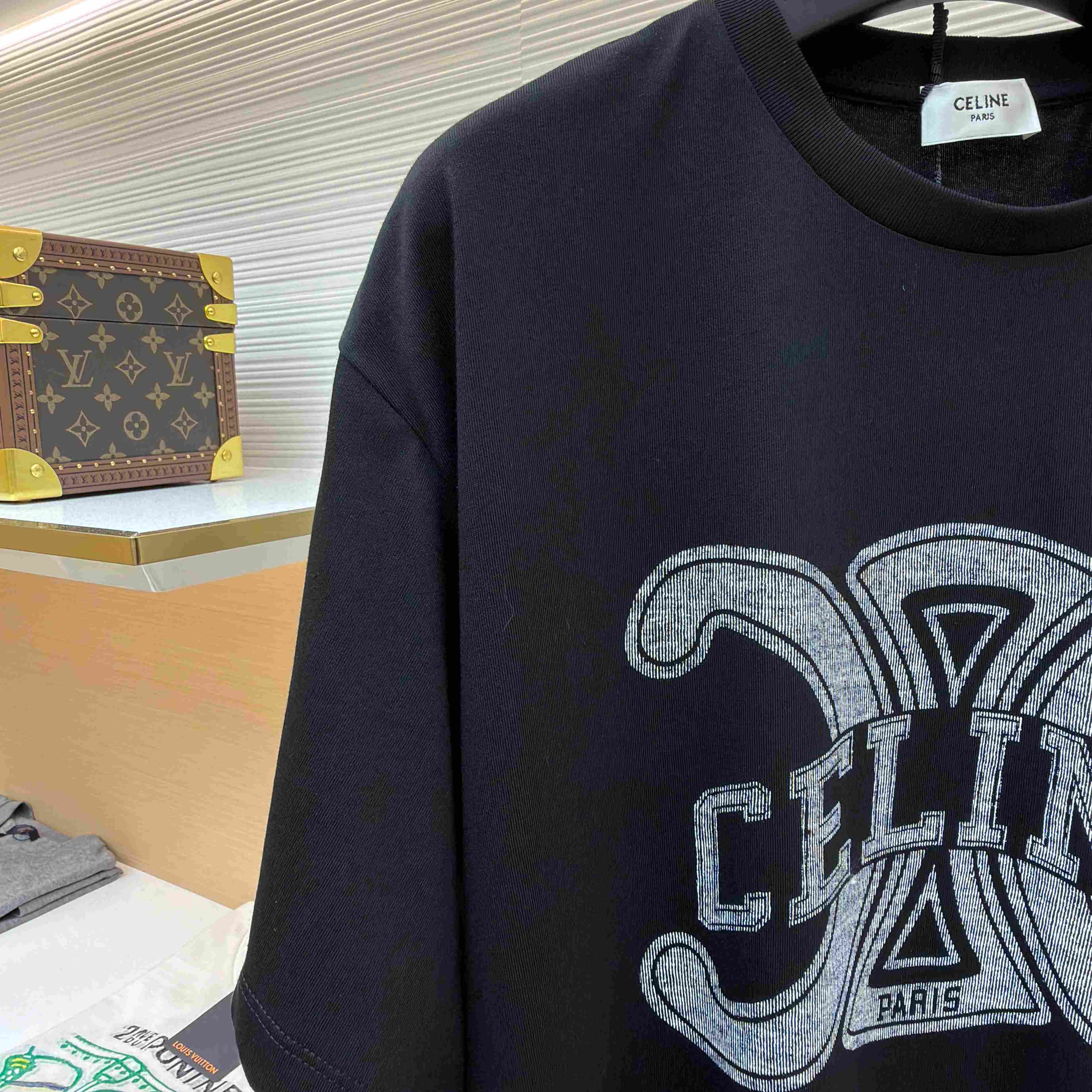 Celine  Loose T-shirt IN Cotton Jersey - DopestKickz