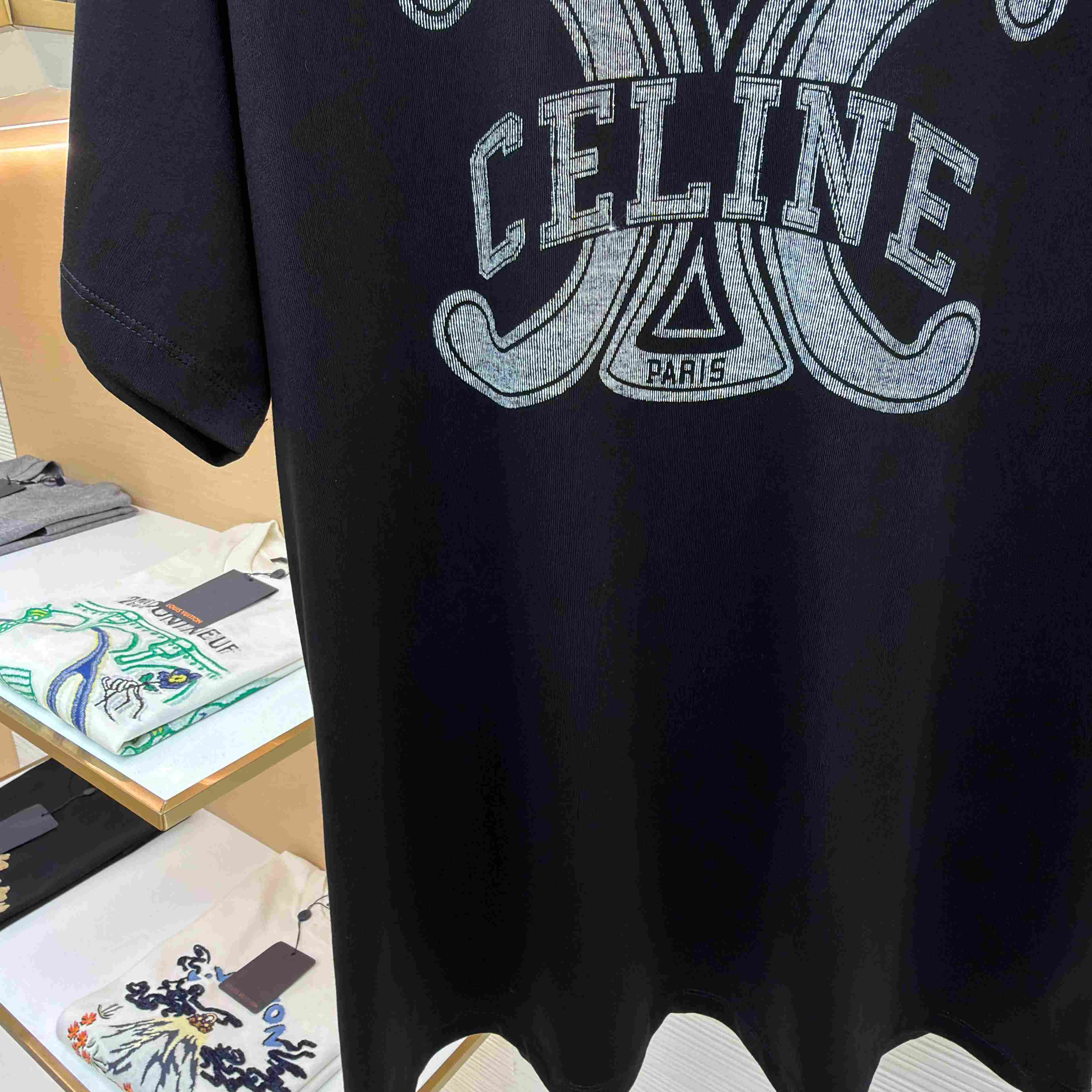 Celine  Loose T-shirt IN Cotton Jersey - DopestKickz