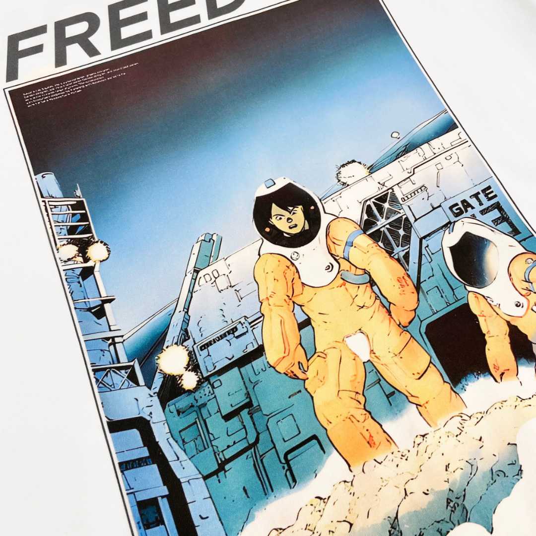 Saint Michael  Freedom Astro Short Sleeve Tee Shirt  - DopestKickz