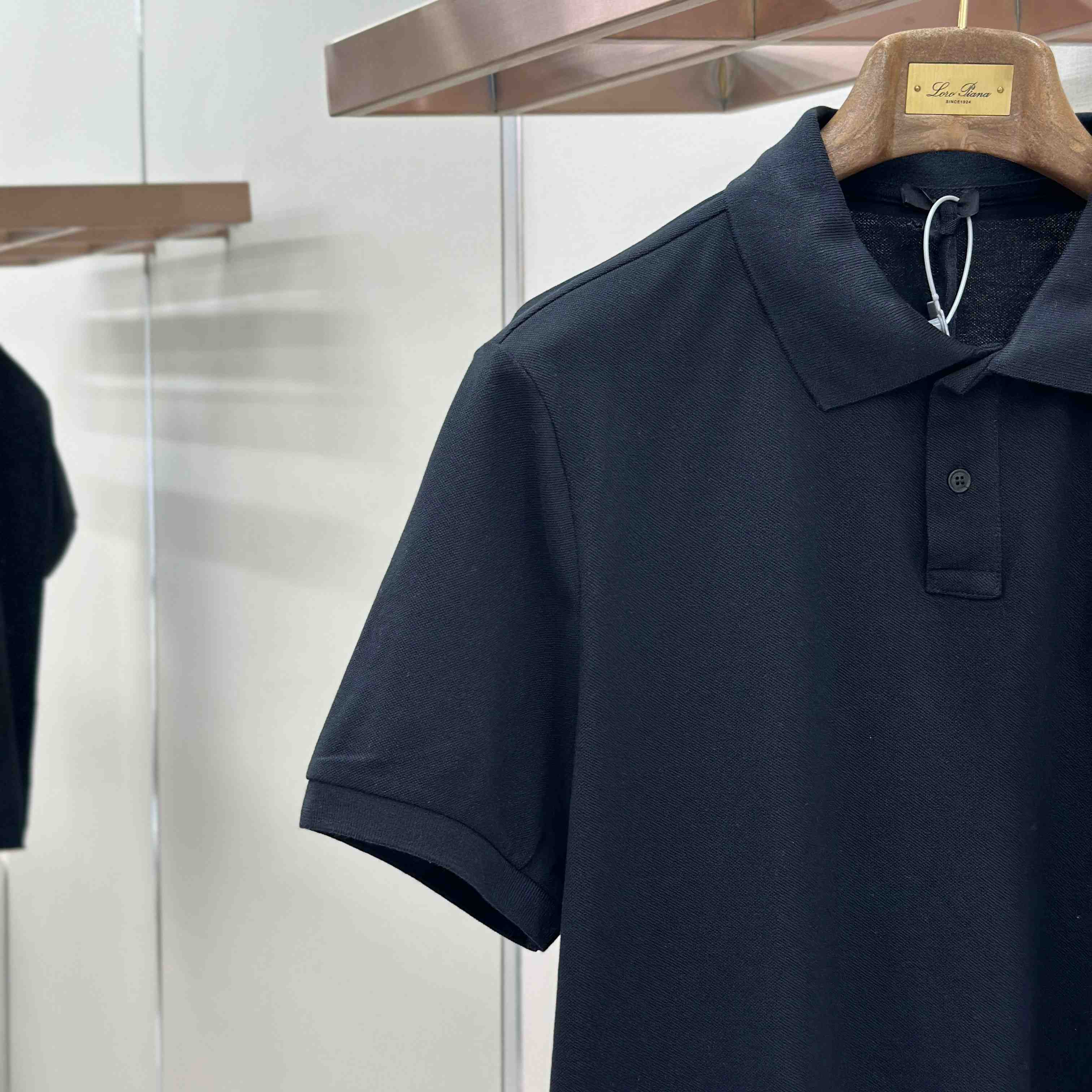 Moncler Logo Patch Cotton Piquet Polo Shirt - DopestKickz