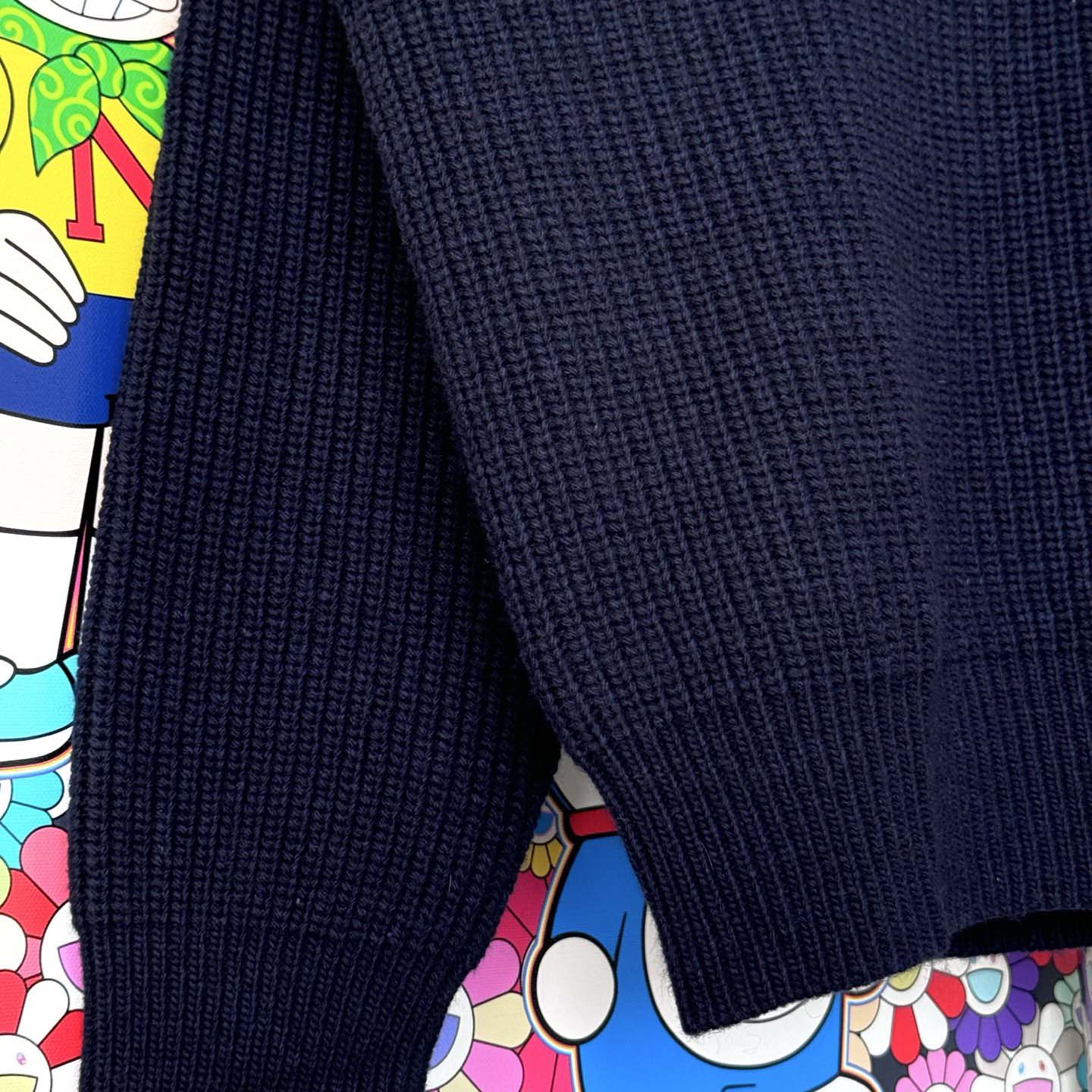 Celine Oversized Crew Neck Sweater In Wool - DopestKickz