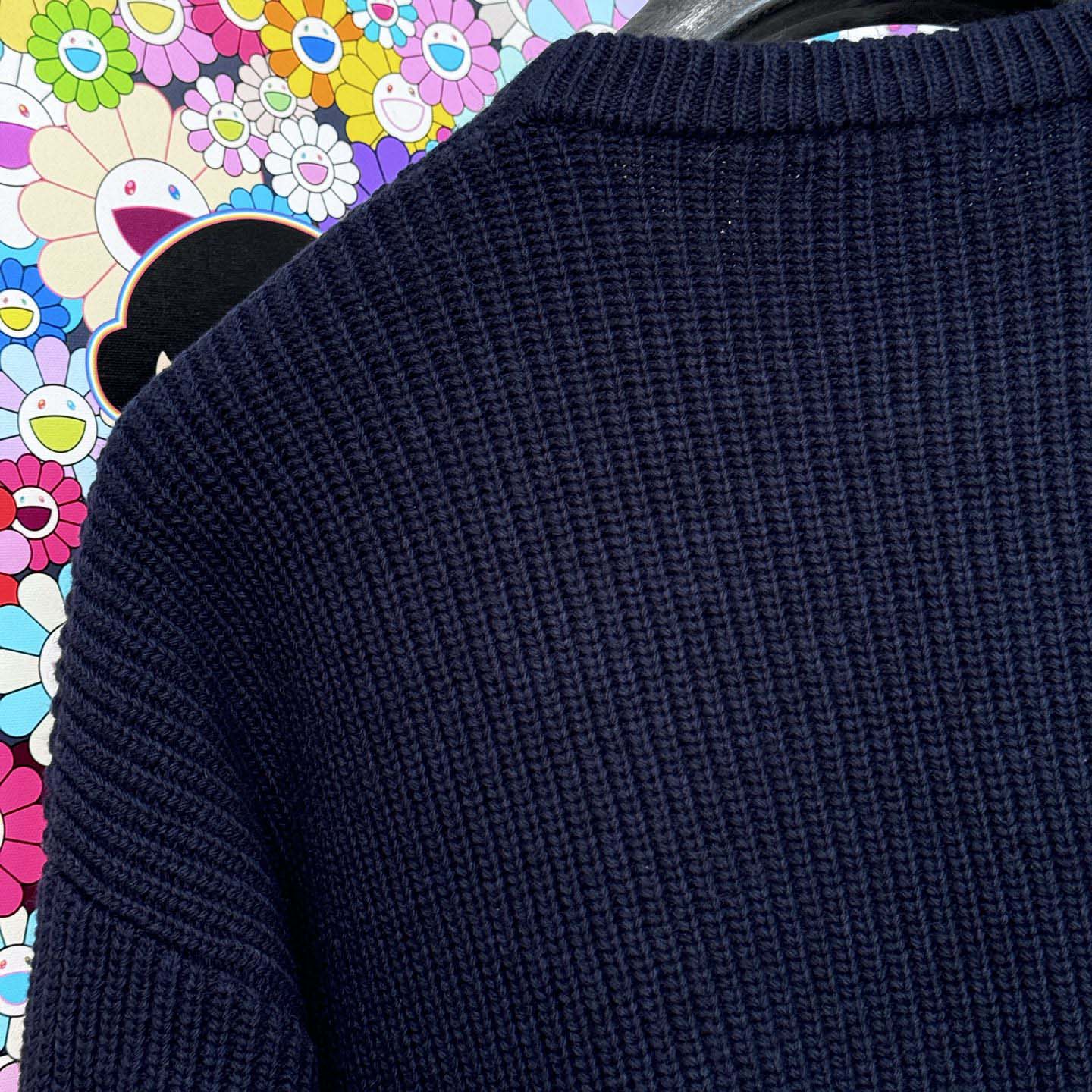 Celine Oversized Crew Neck Sweater In Wool - DopestKickz