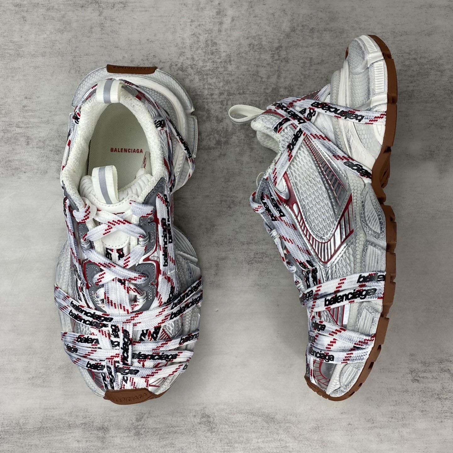 Balenciaga 3XL Extreme Laces Logo Sneaker - DopestKickz