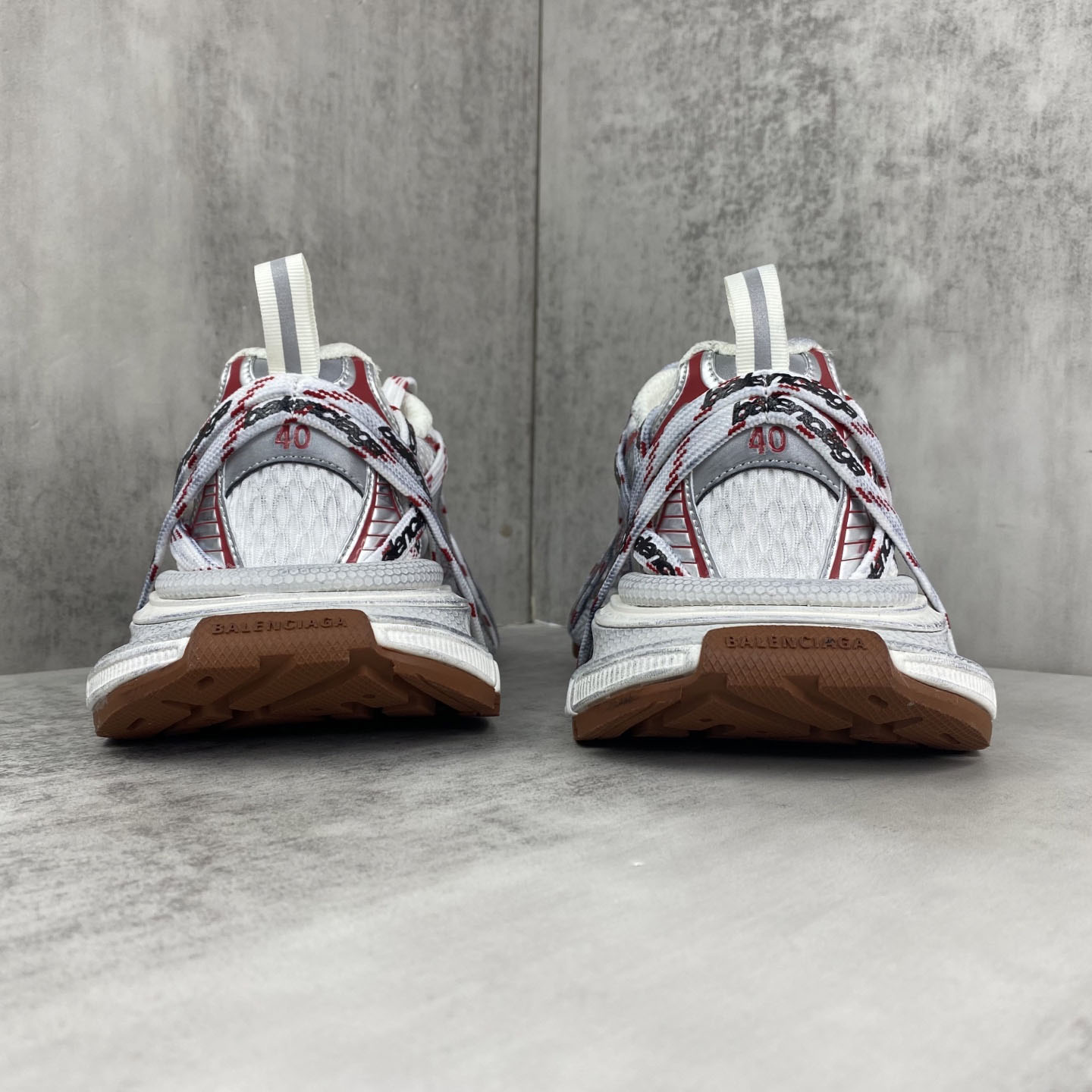 Balenciaga 3XL Extreme Laces Logo Sneaker - DopestKickz