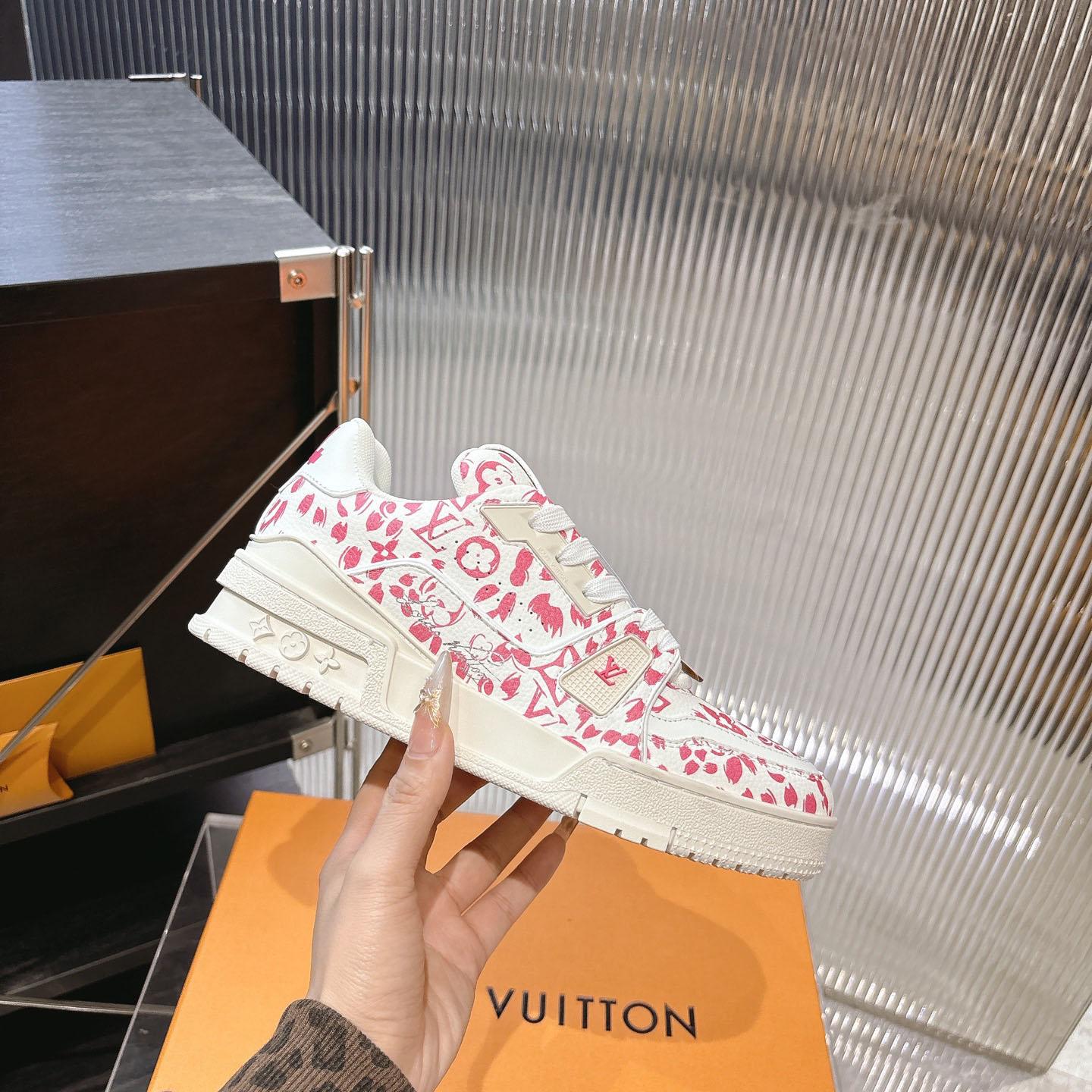 Louis Vuitton LV Trainer Sneaker   1AJJUJ - DopestKickz