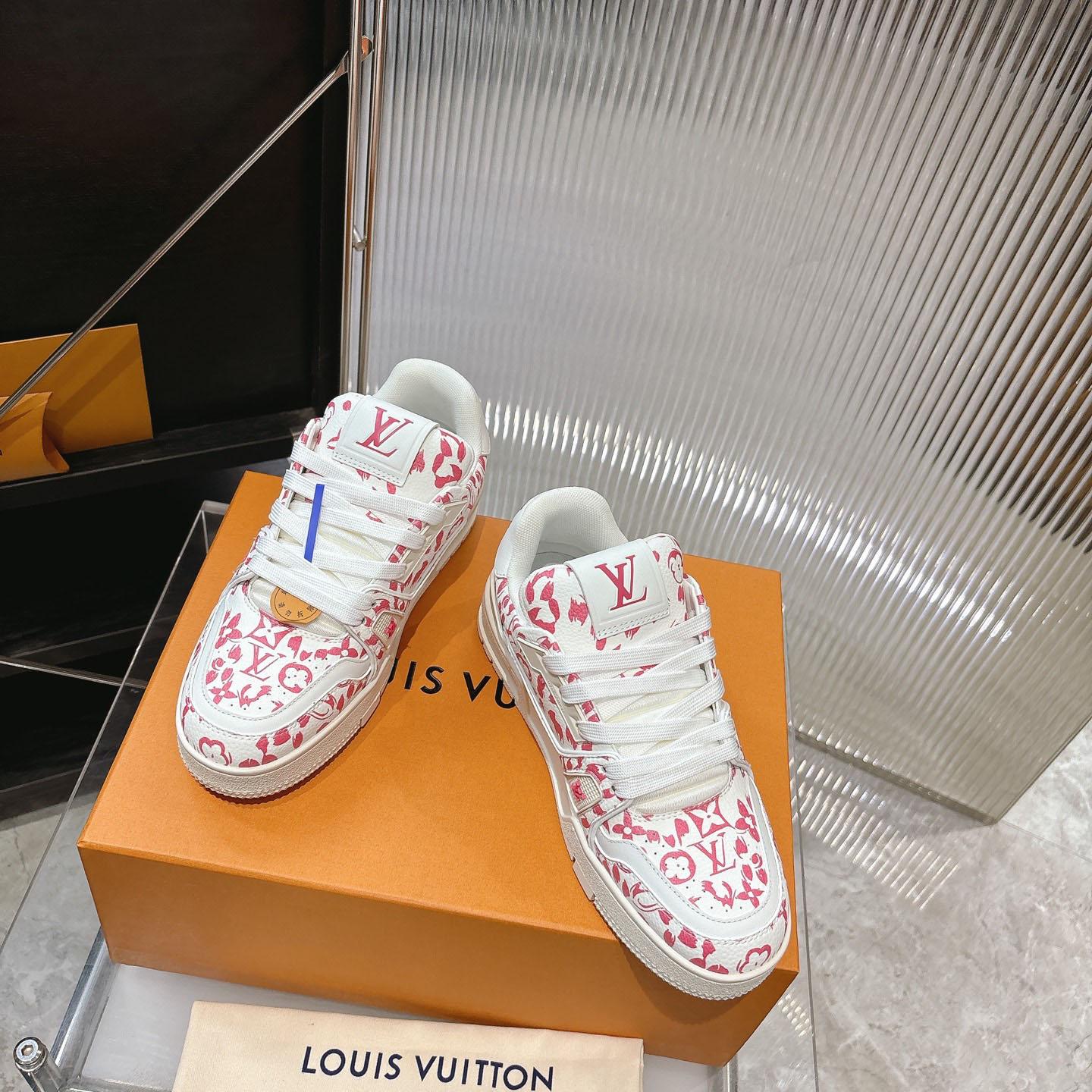 Louis Vuitton LV Trainer Sneaker   1AJJUJ - DopestKickz
