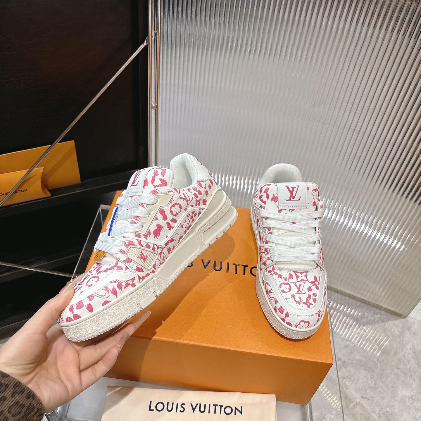 Louis Vuitton LV Trainer Sneaker   1AJJUJ - DopestKickz