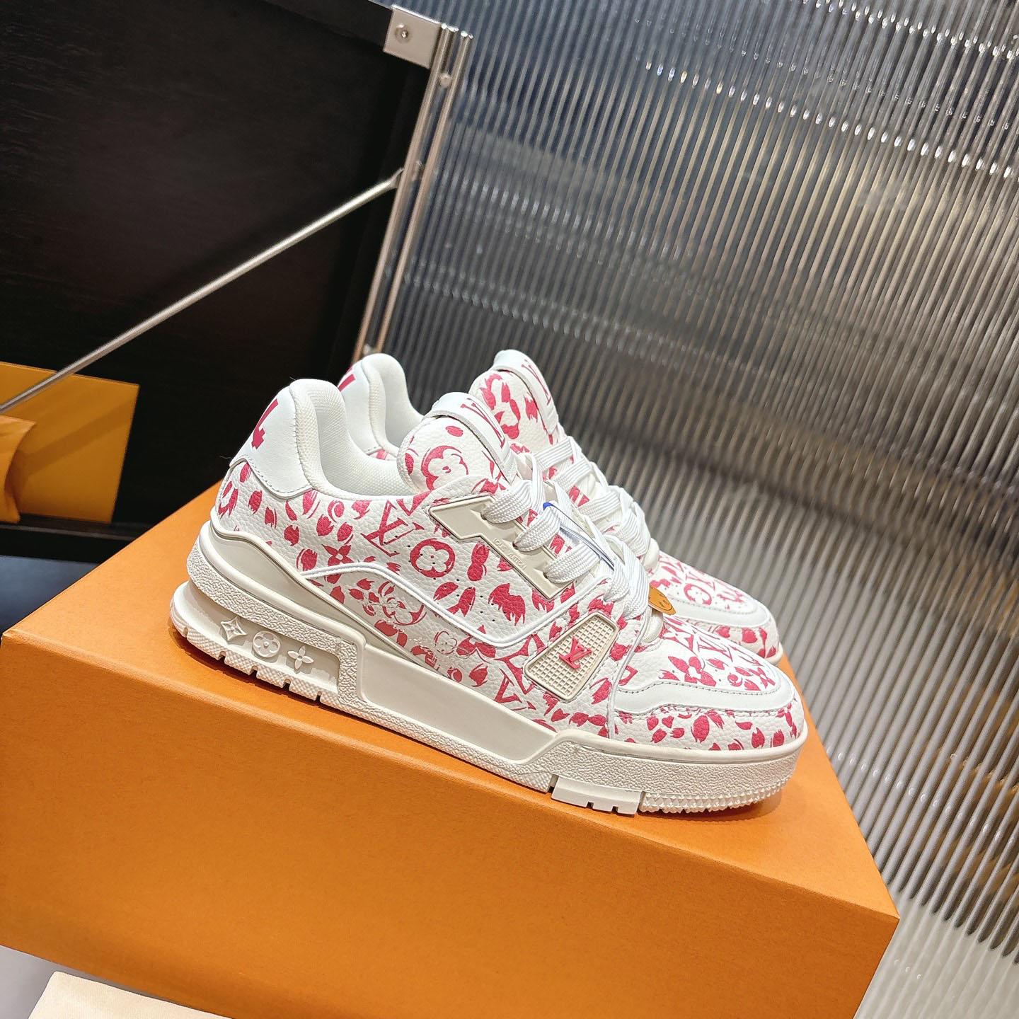 Louis Vuitton LV Trainer Sneaker   1AJJUJ - DopestKickz