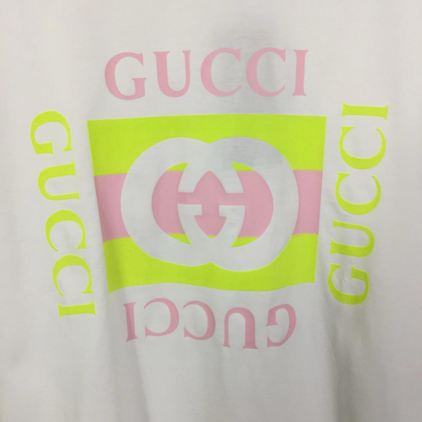 Gucci Jersey T-shirt With Print  - DopestKickz