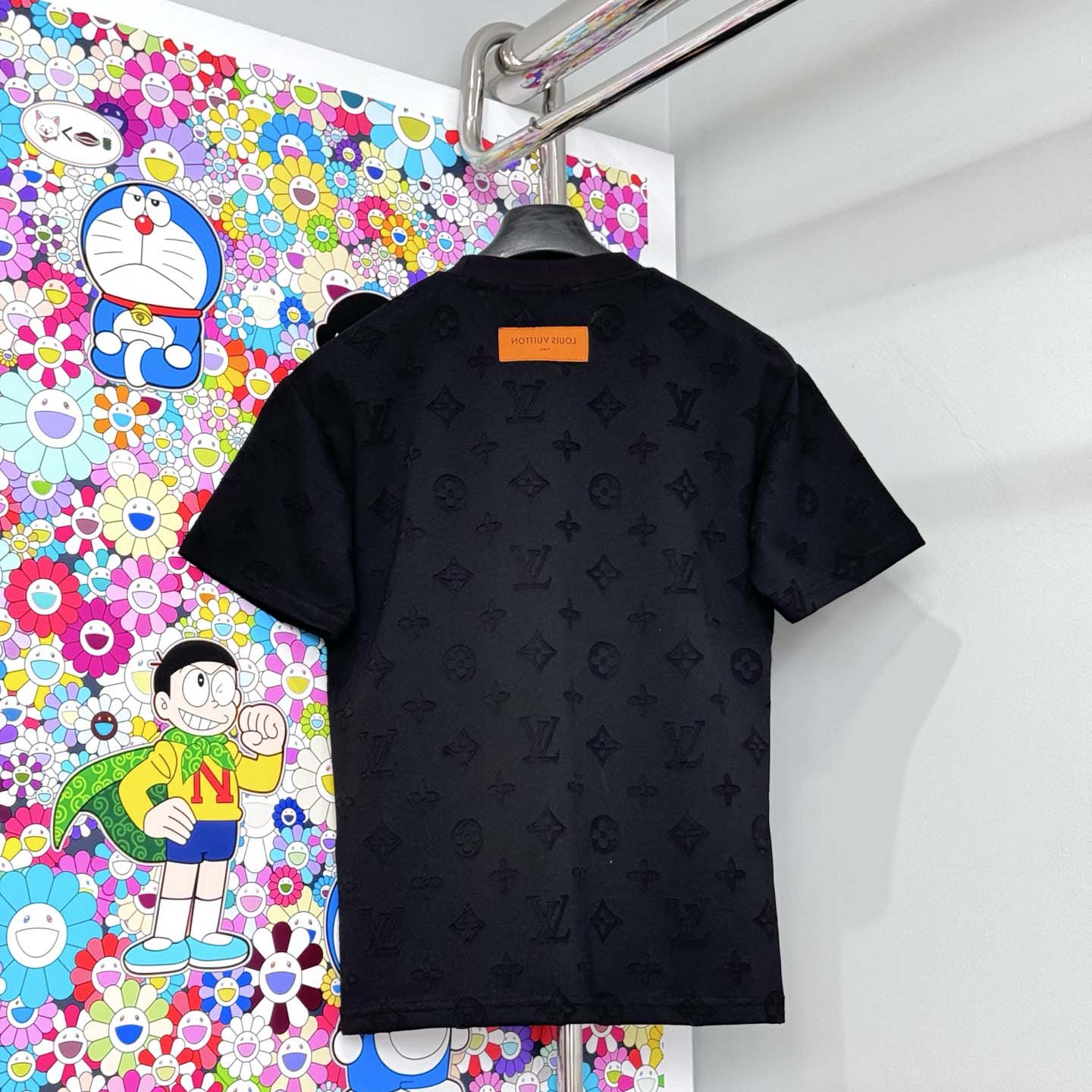 Louis Vuitton Monogram Short-Sleeved Crewneck - DopestKickz