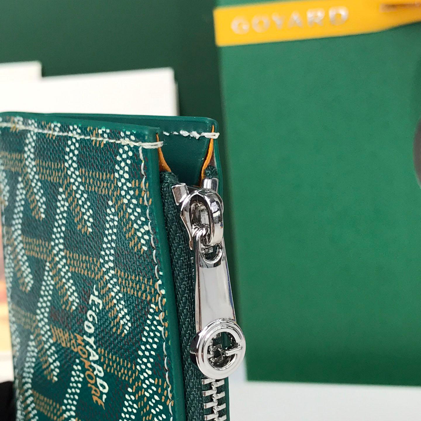 Goyard Bourbon Zipped Card Holder - DopestKickz