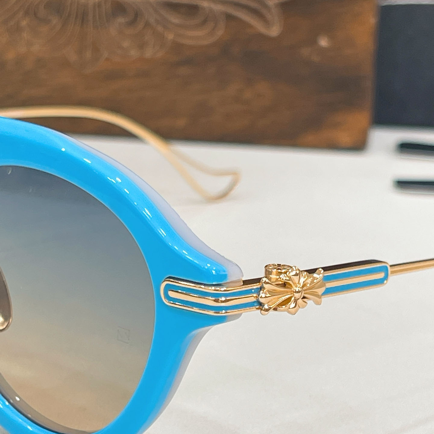 Chrome Hearts Honey Tunnel Sunglasses - DopestKickz