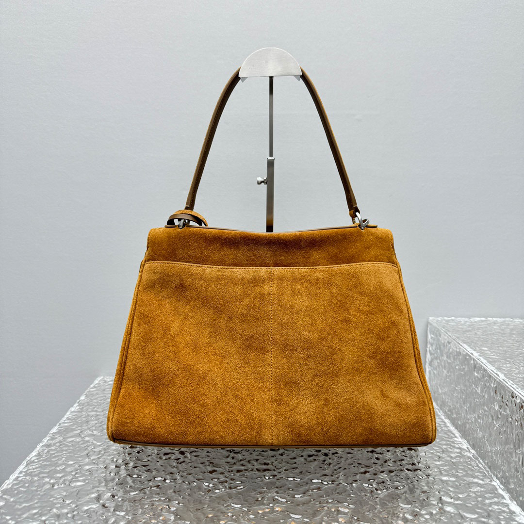 Balenciaga  Rodeo Handbag Medium In Camel - DopestKickz