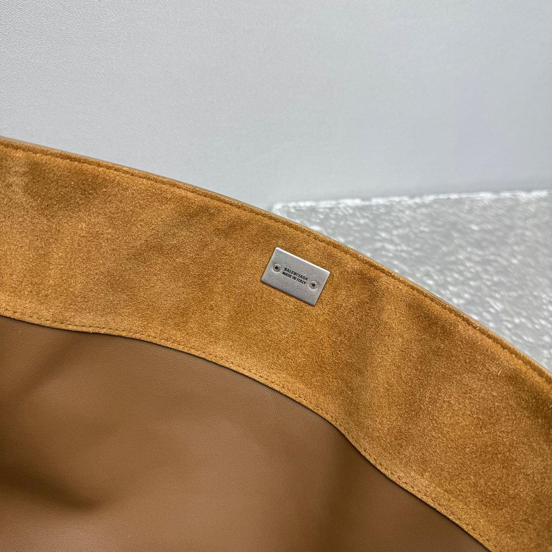 Balenciaga  Rodeo Handbag Medium In Camel - DopestKickz