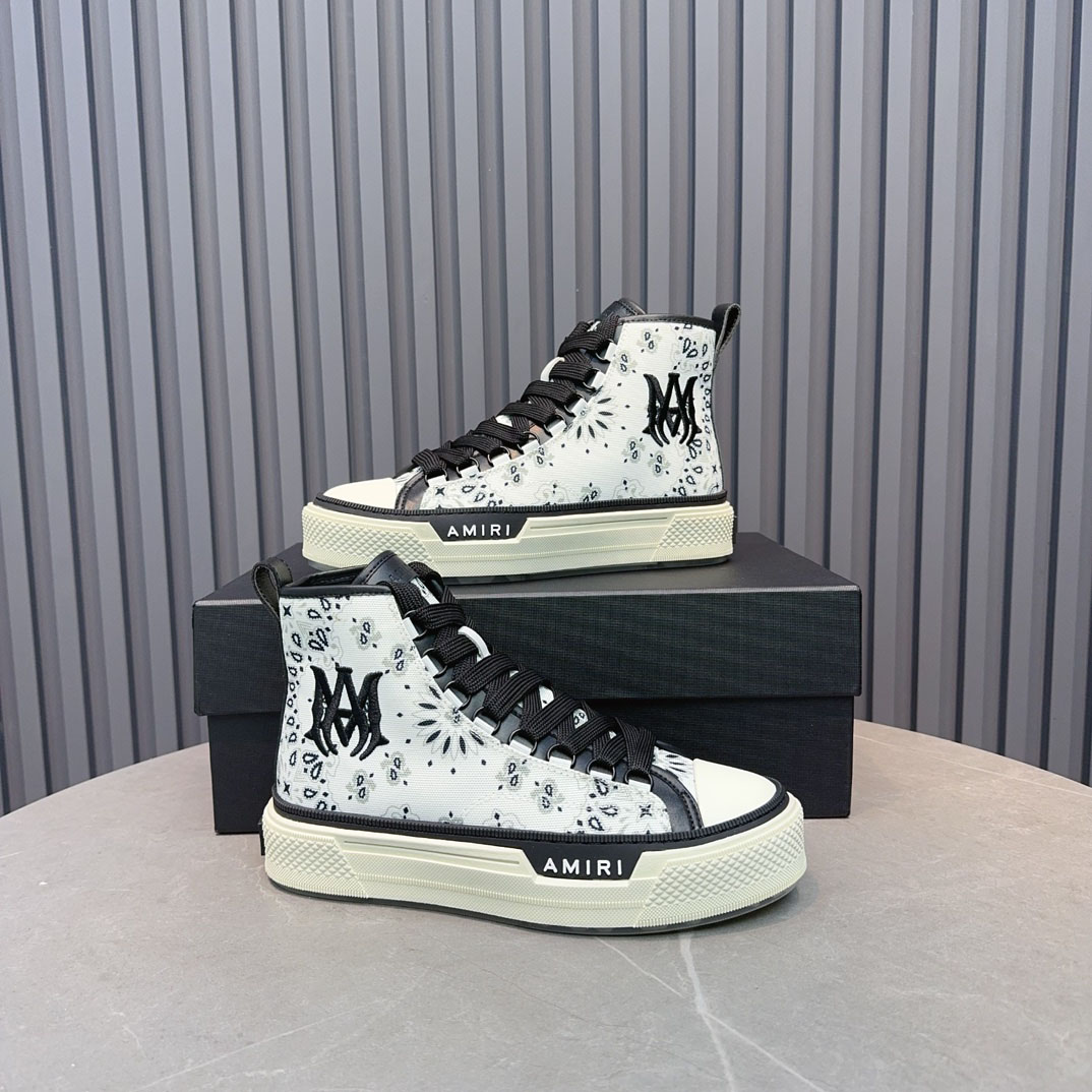 Amiri Court High 'Bandana - White' - DopestKickz