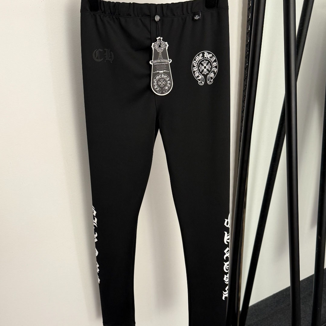 Chrome Hearts Logo Leggings - DopestKickz
