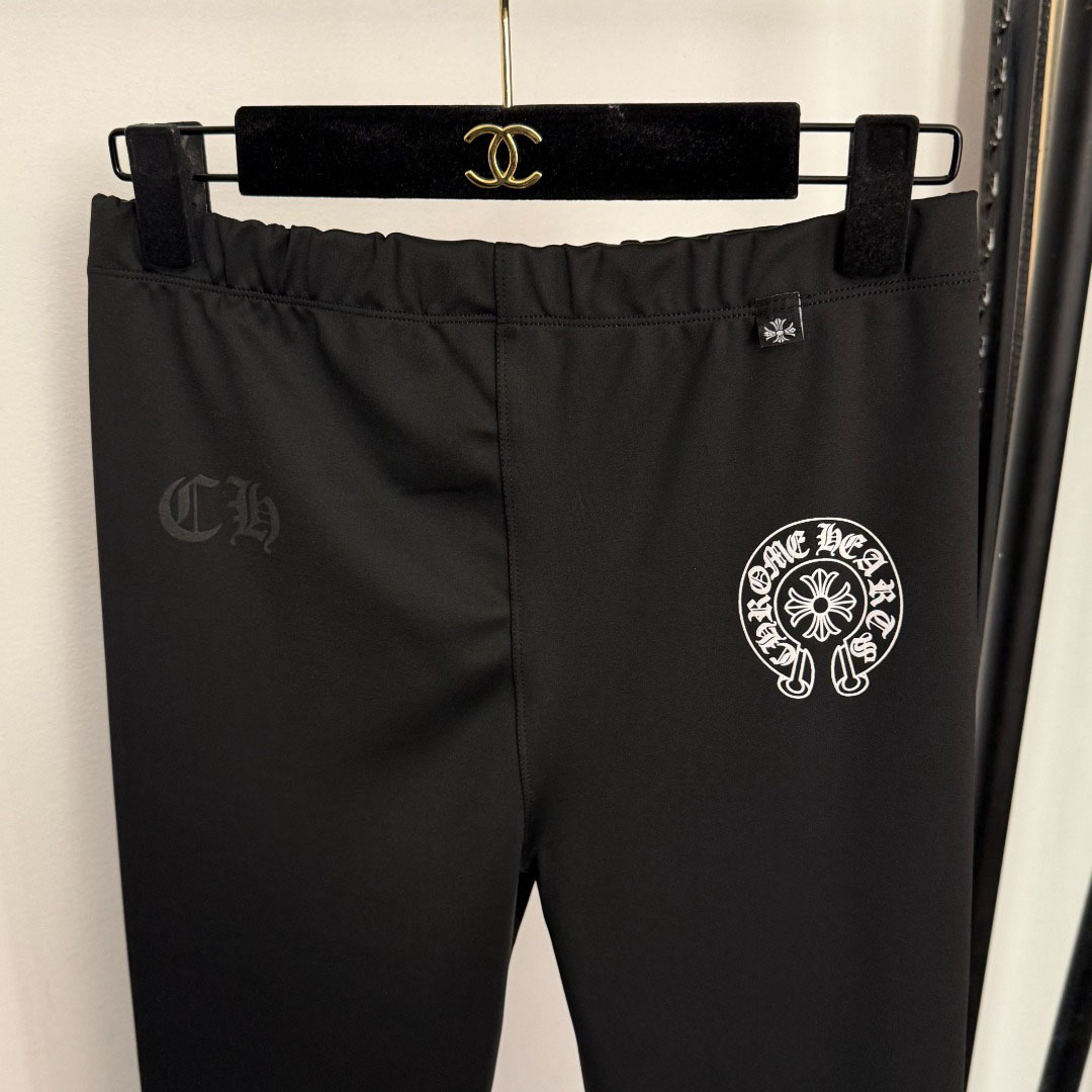 Chrome Hearts Logo Leggings - DopestKickz
