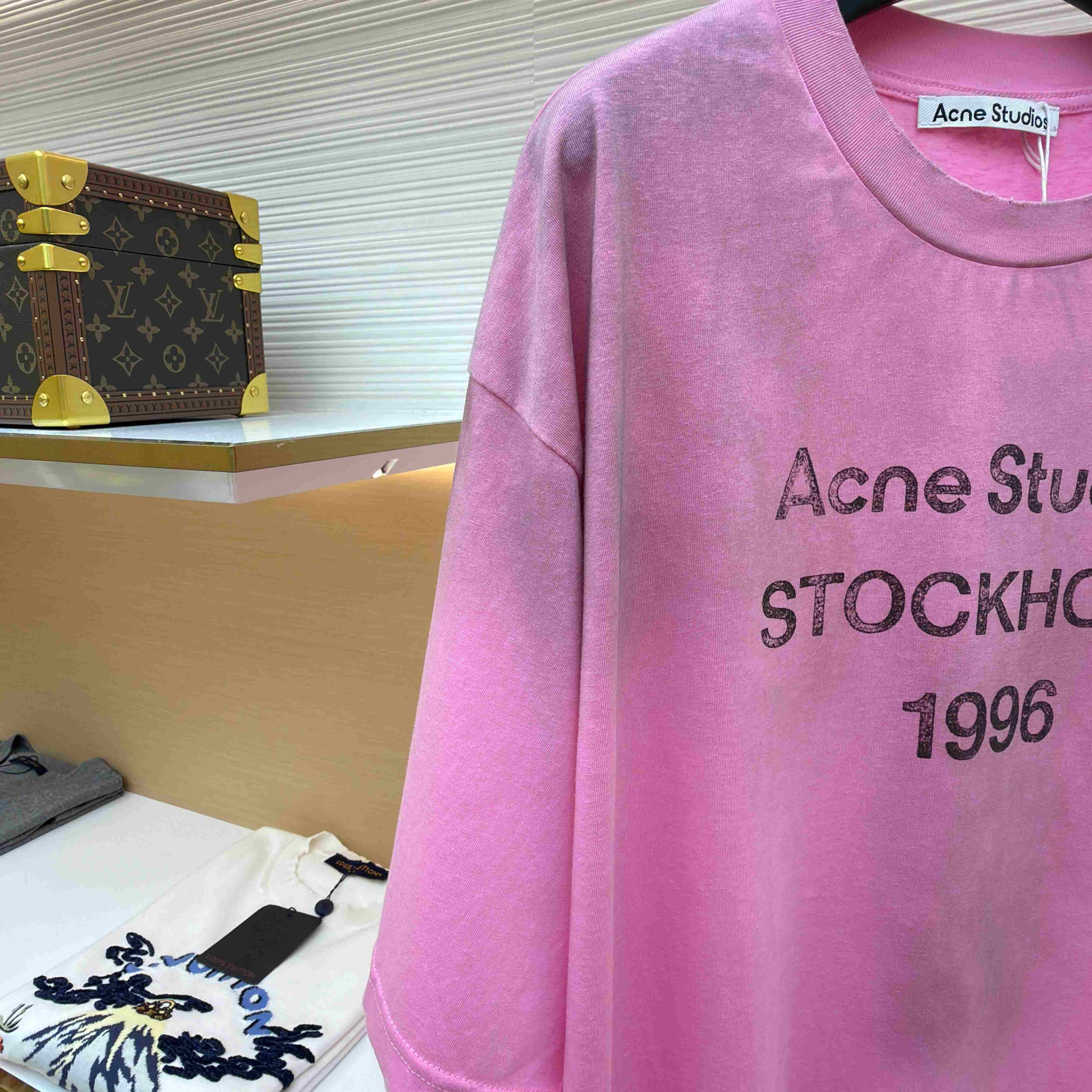 Acne Studios  Logo Tshirt - Relaxed Fit - DopestKickz