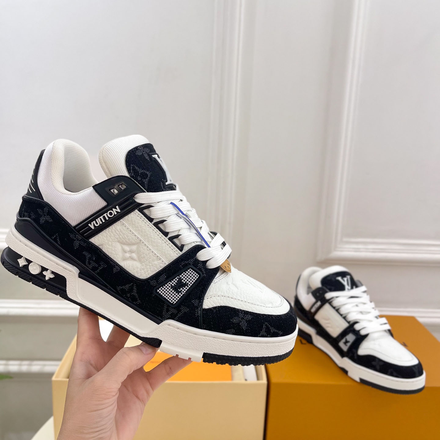 Louis Vuitton  LV Trainer Sneaker 1A9JGL - DopestKickz