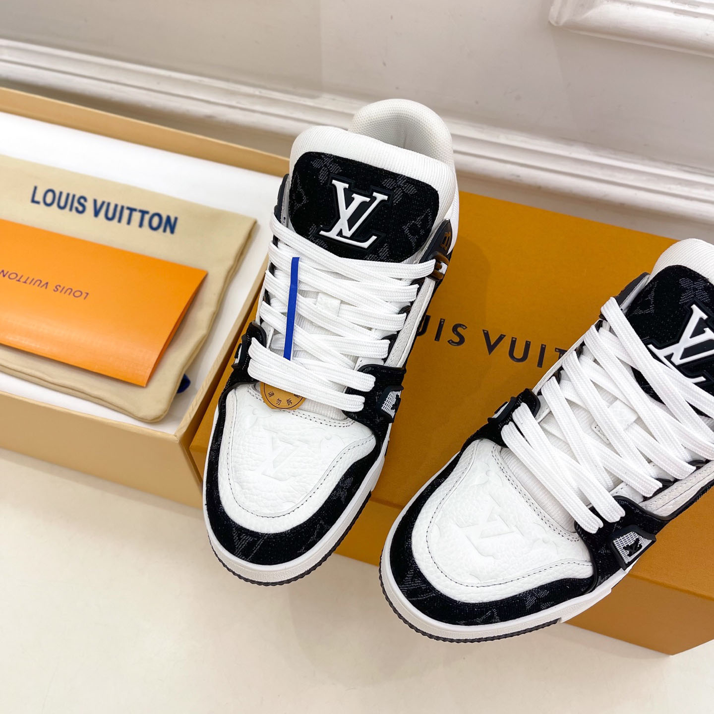Louis Vuitton  LV Trainer Sneaker 1A9JGL - DopestKickz