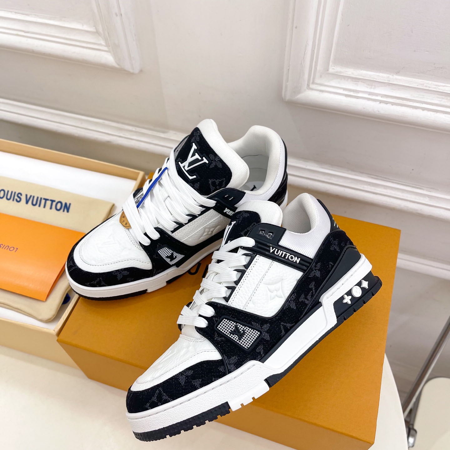 Louis Vuitton  LV Trainer Sneaker 1A9JGL - DopestKickz