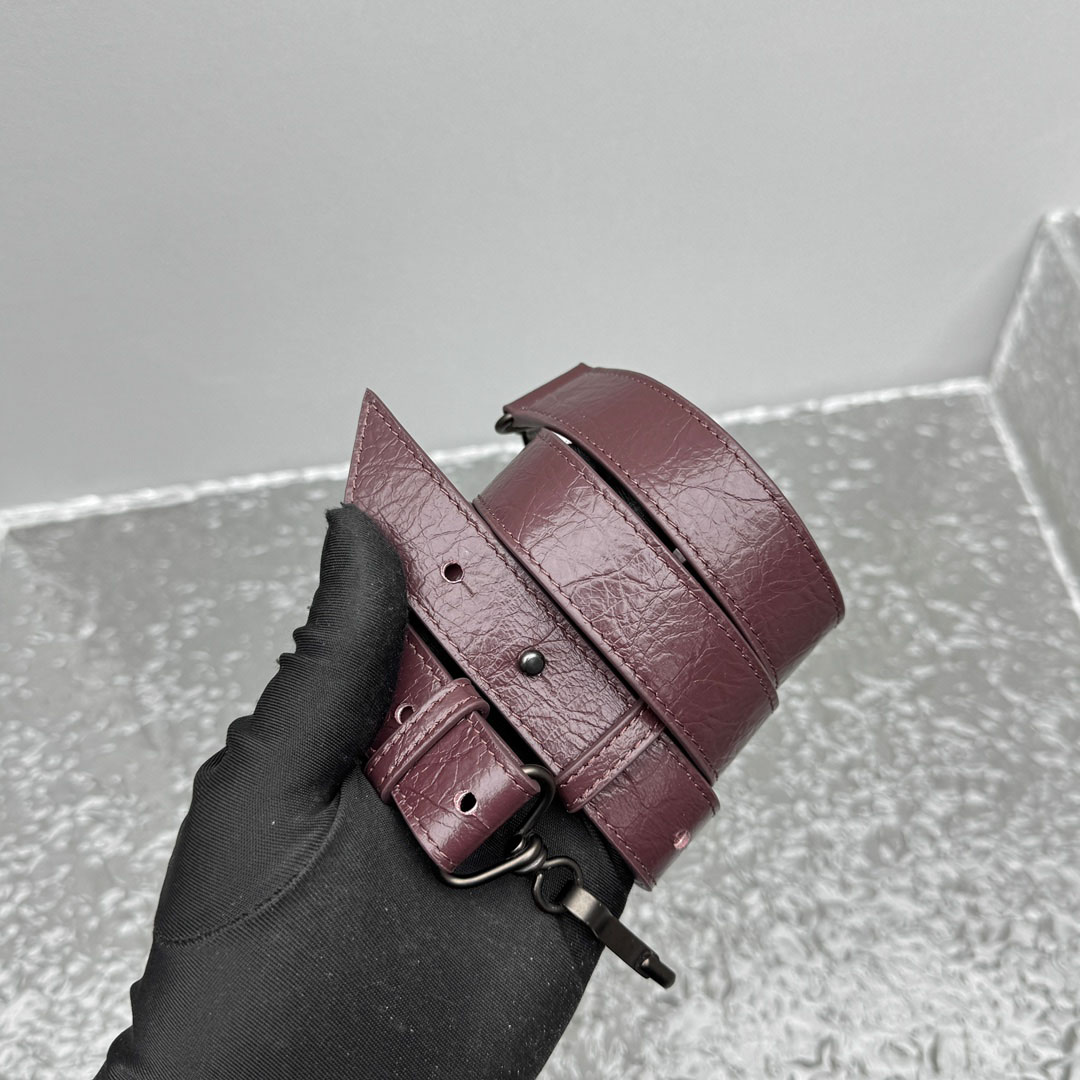 Balenciaga   Le City Bag Small In Dark Burgundy - DopestKickz