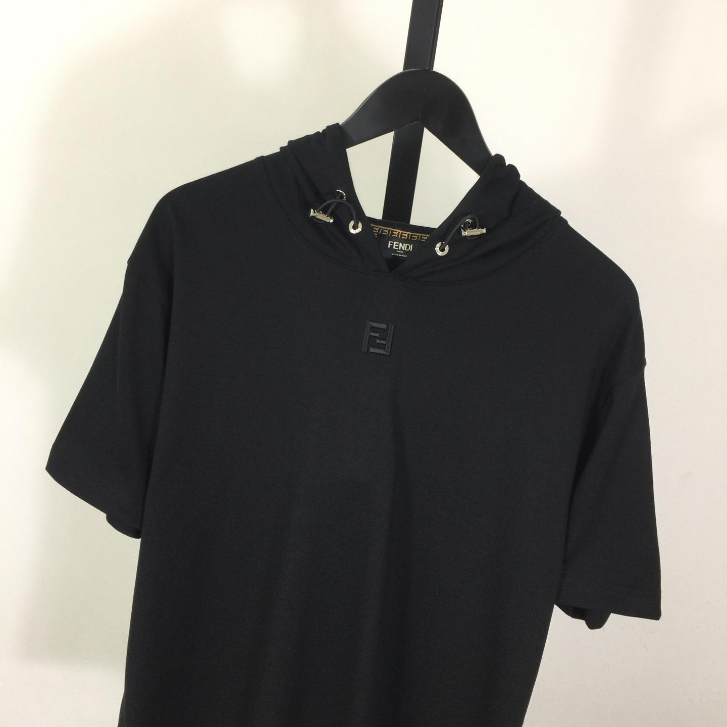 Fendi Hooded T-shirt - DopestKickz