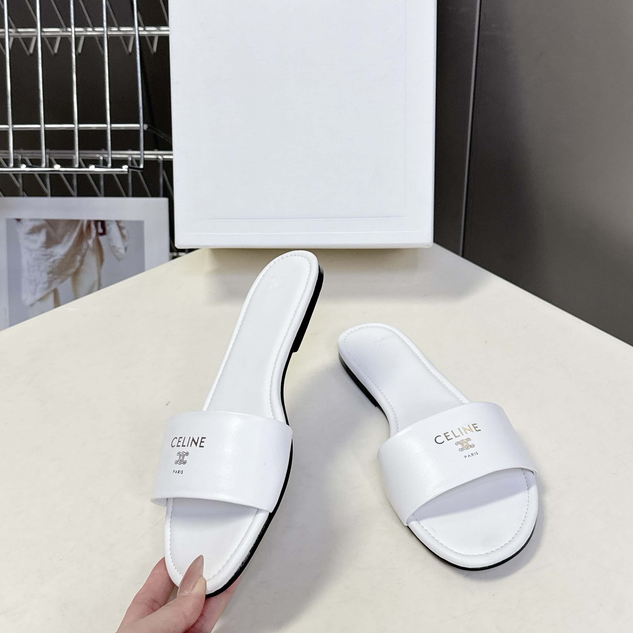 Celine Coast Mule In Lambskin - DopestKickz