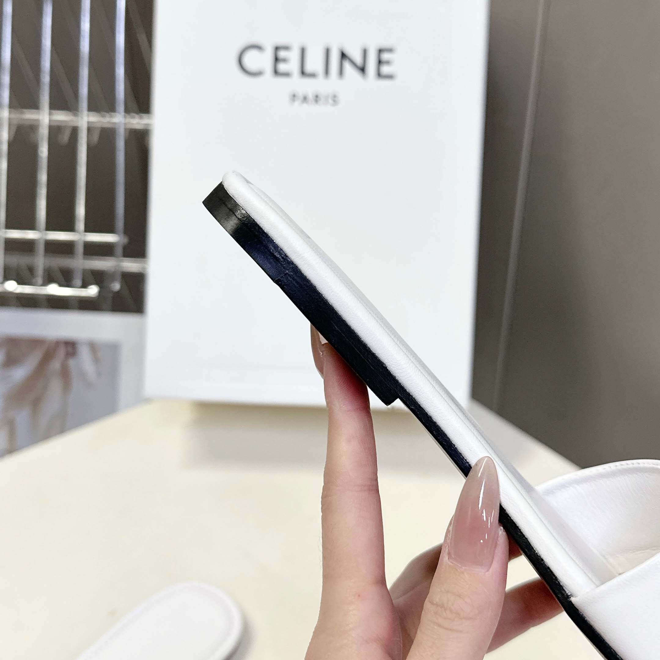 Celine Coast Mule In Lambskin - DopestKickz