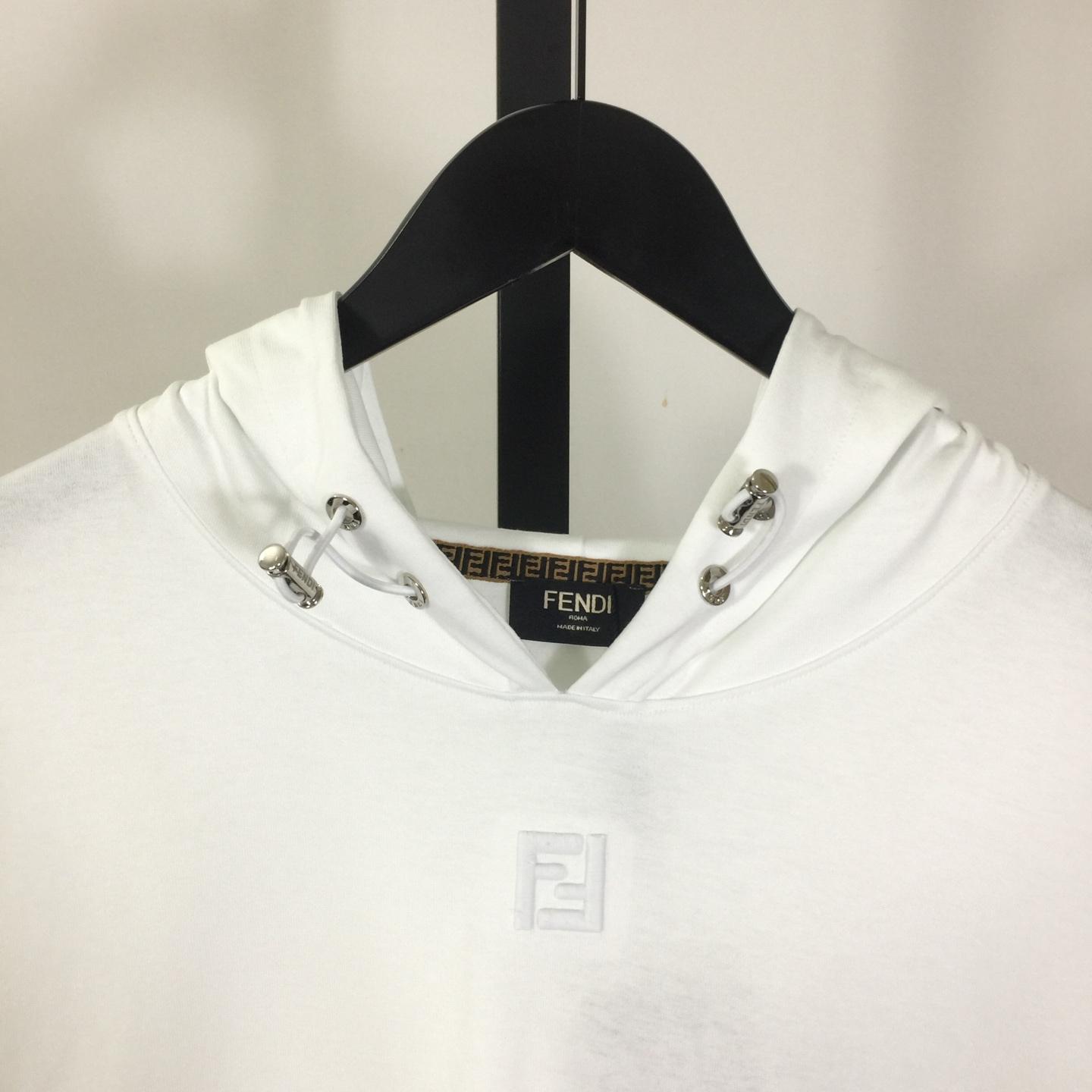 Fendi Hooded T-shirt - DopestKickz