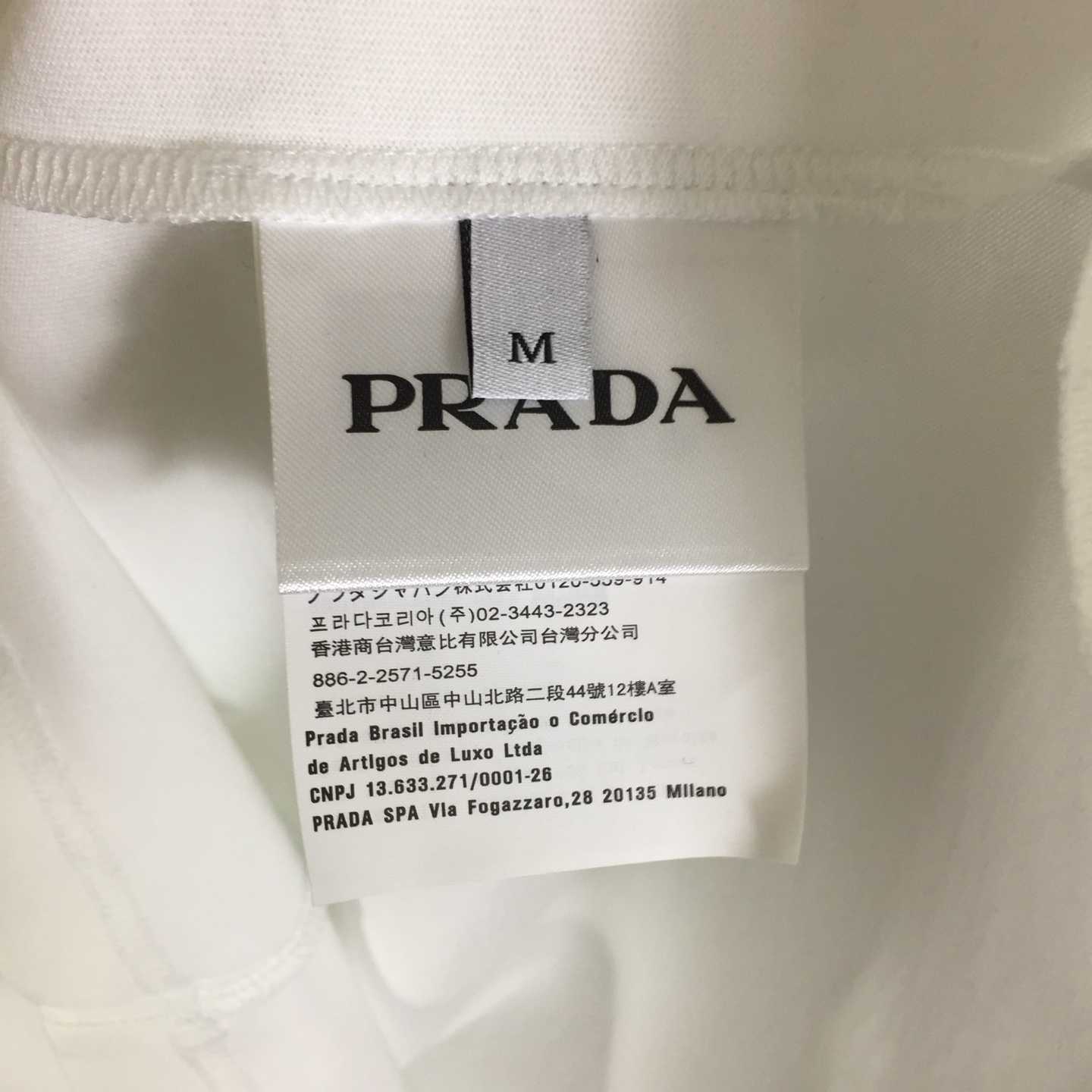 Prada Hooded T-shirt - DopestKickz