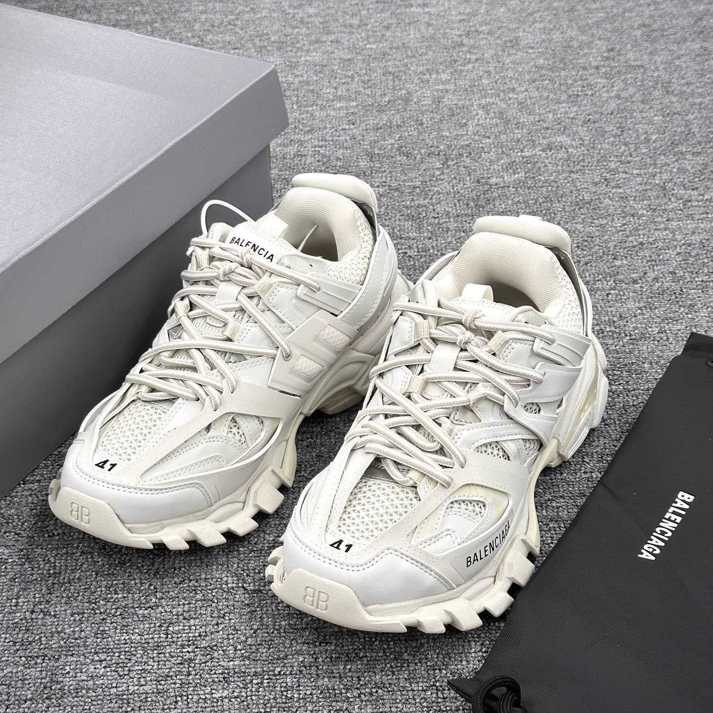 Balenciaga Track Sneaker 'White' - DopestKickz