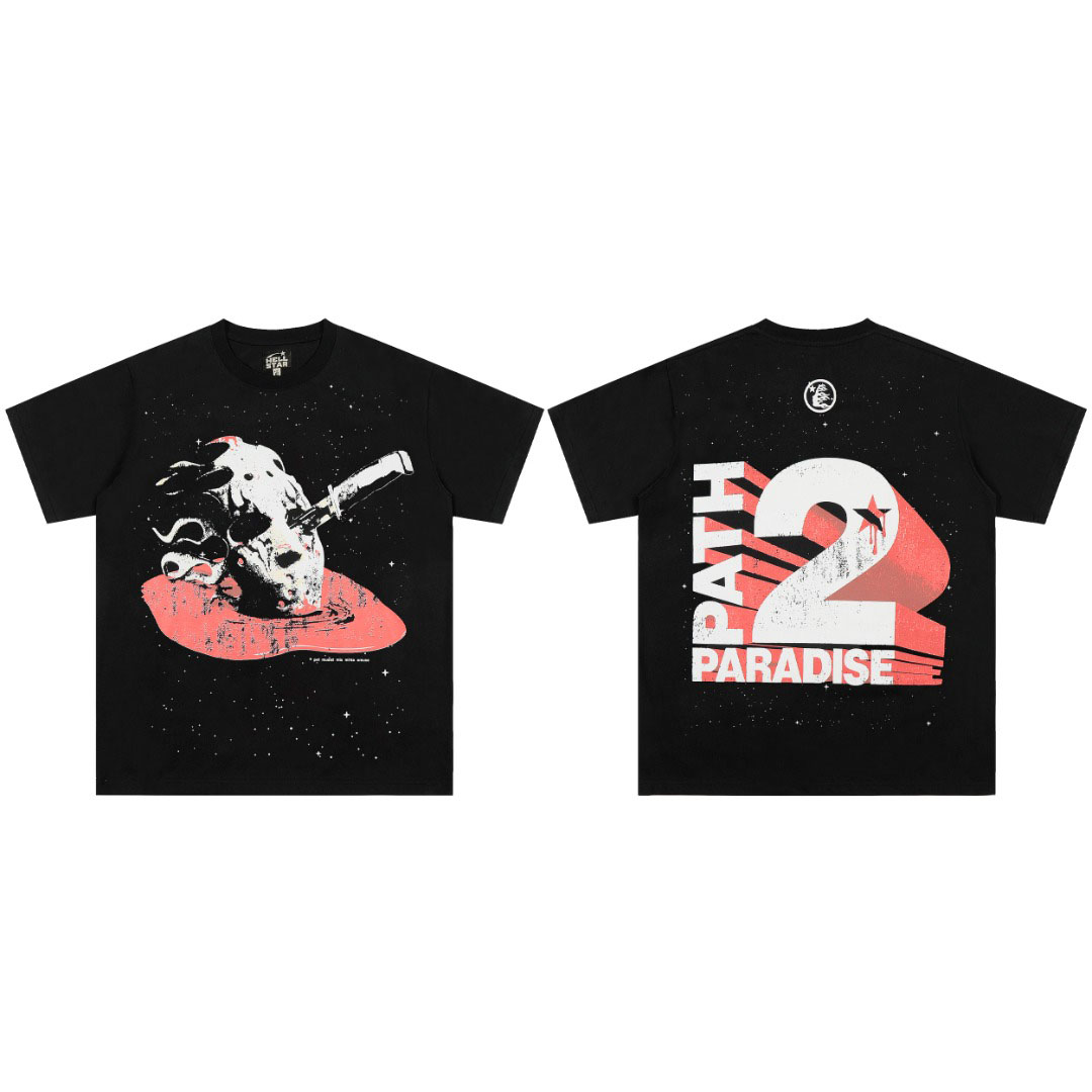 Hellstar Killer Mask T-Shirt 'Black' - DopestKickz