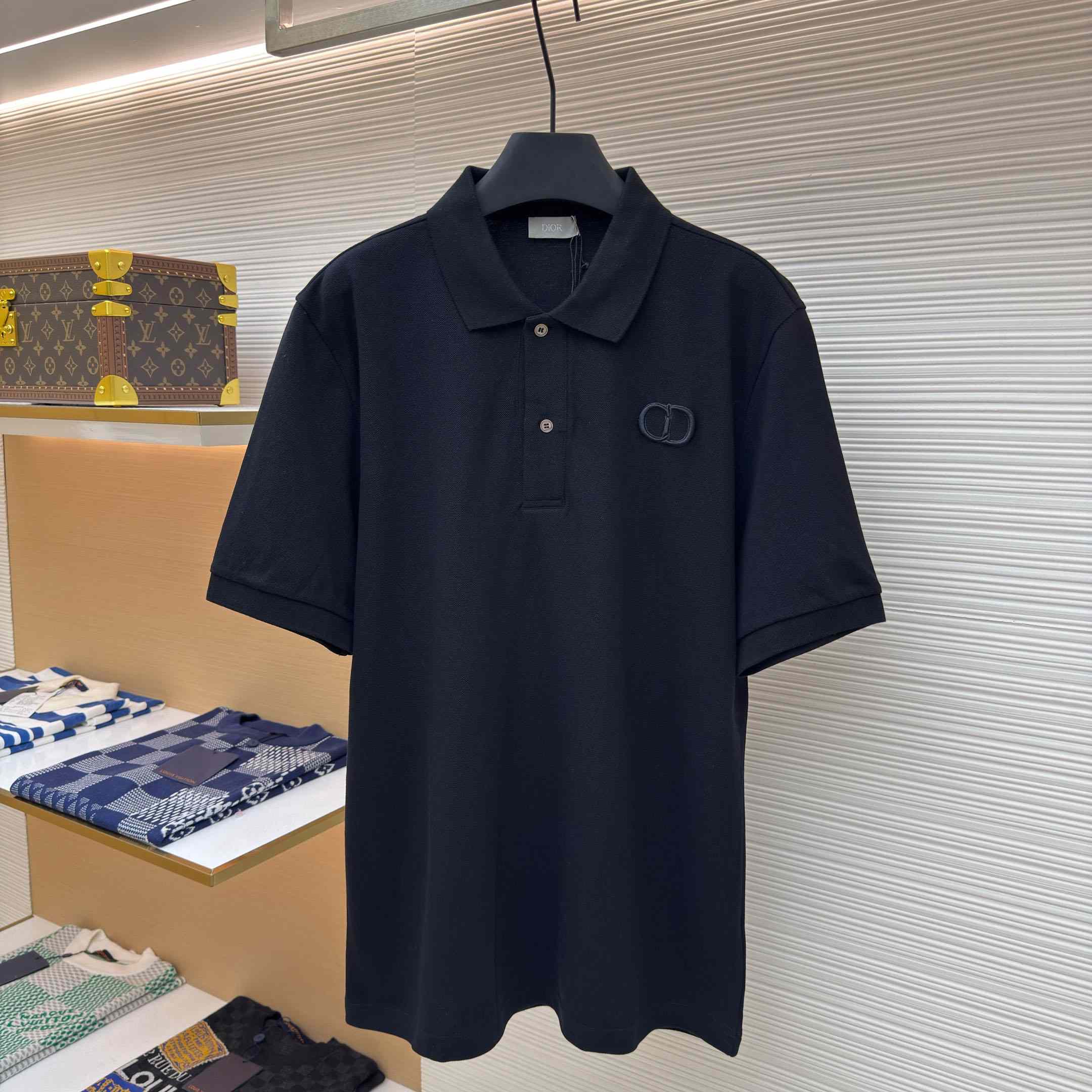 Dior CD Icon Polo Shirt  - DopestKickz