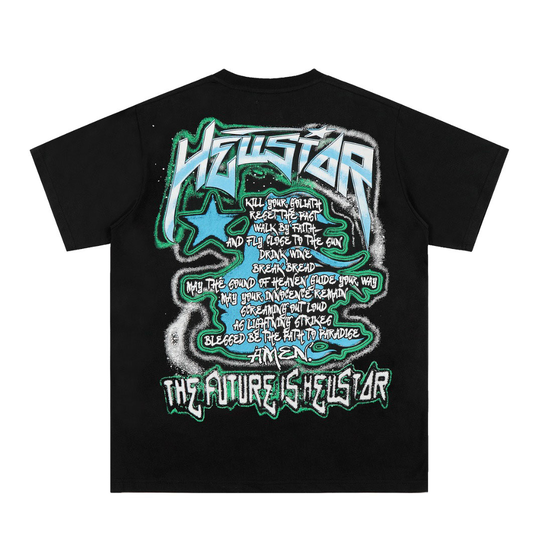 Hellstar The Future T-Shirt 'Black' - DopestKickz