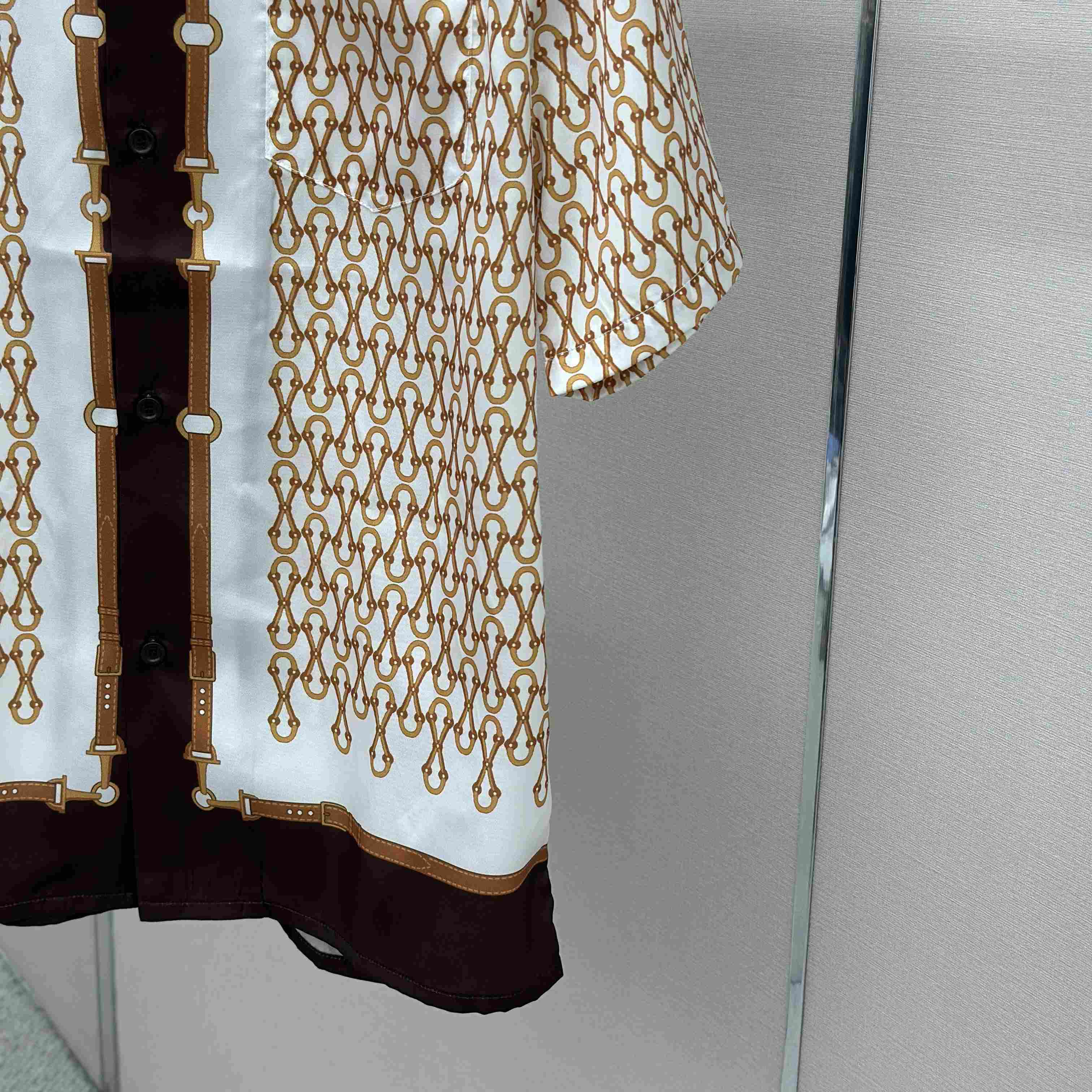 Gucci Printed Silk Twill Bowling Shirt - DopestKickz