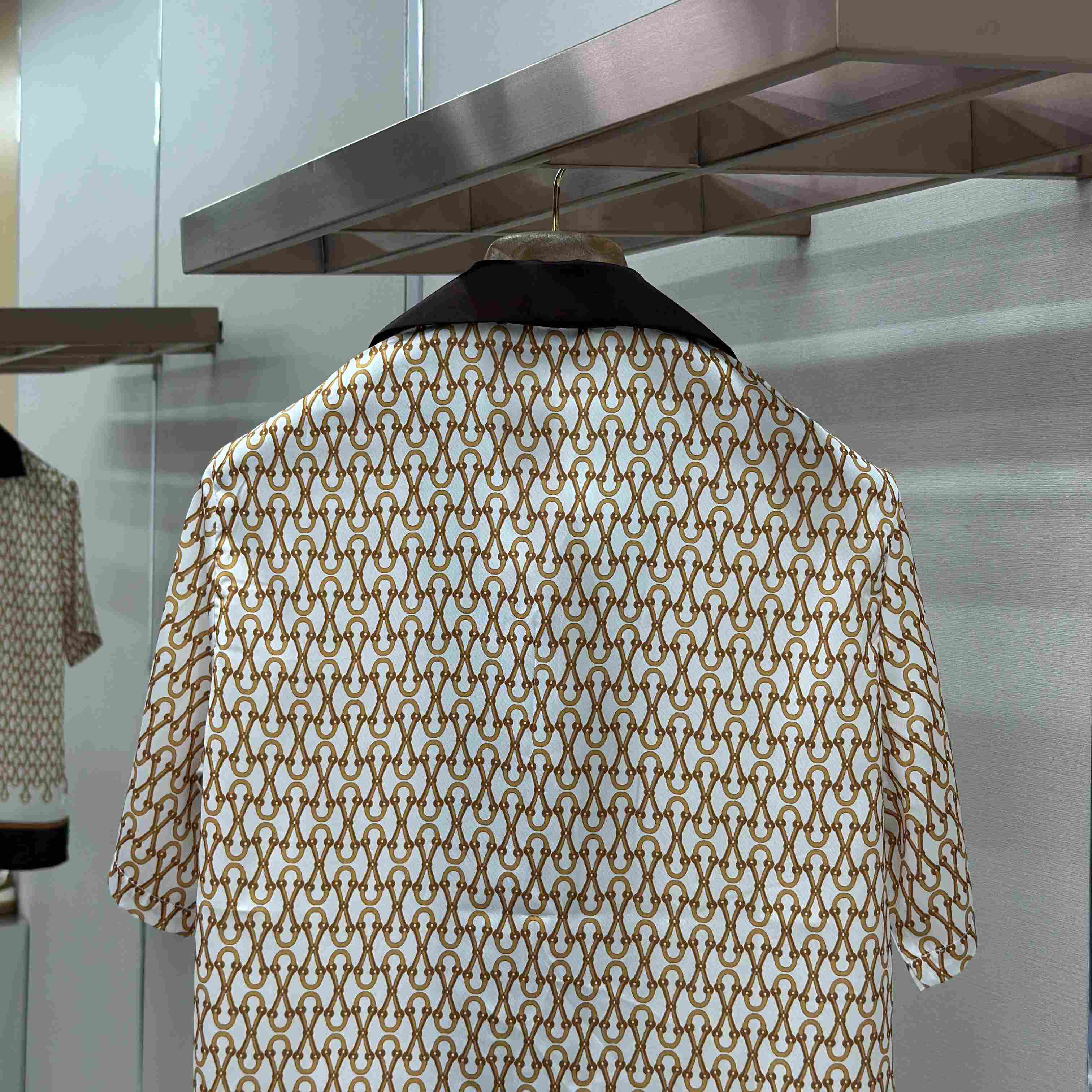 Gucci Printed Silk Twill Bowling Shirt - DopestKickz