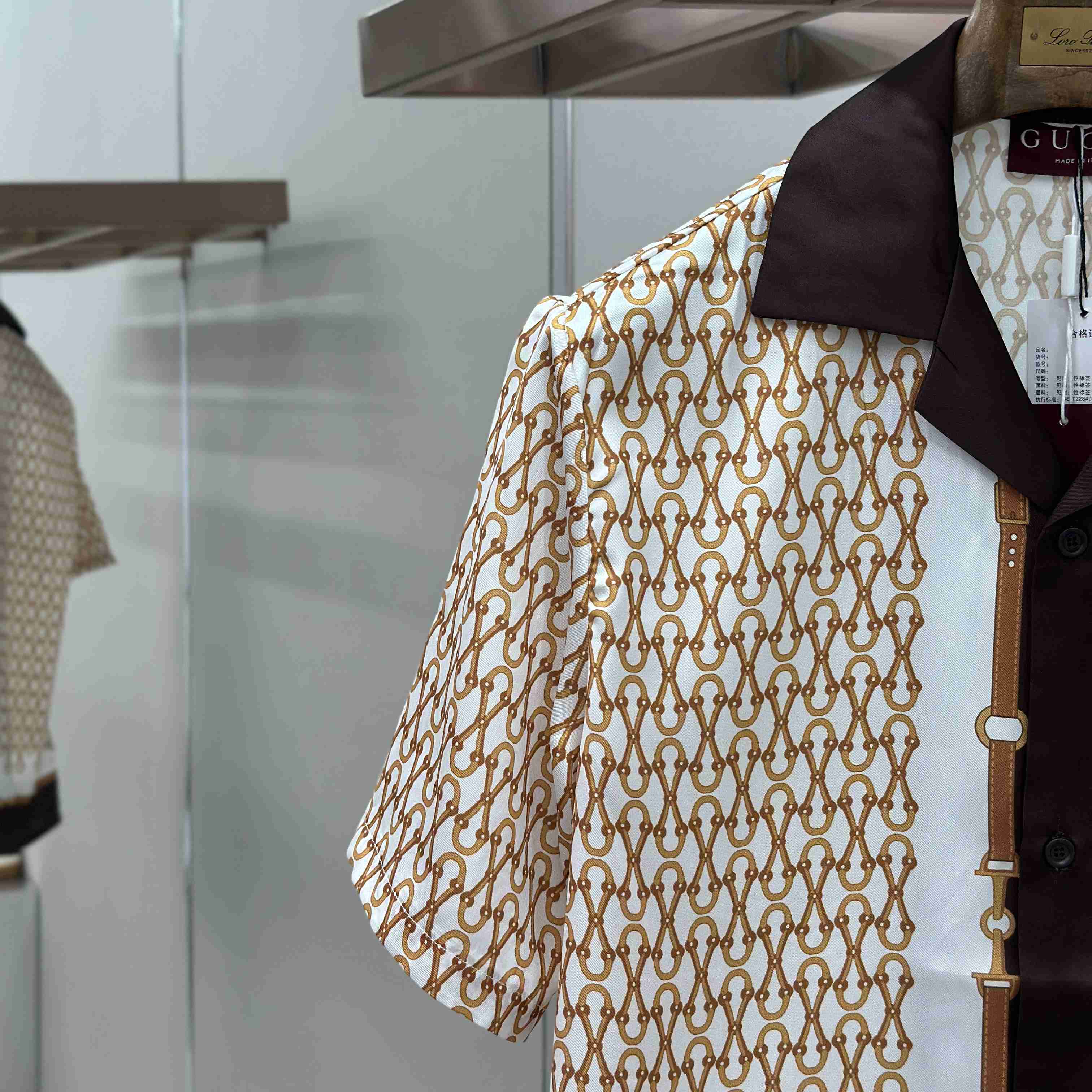 Gucci Printed Silk Twill Bowling Shirt - DopestKickz