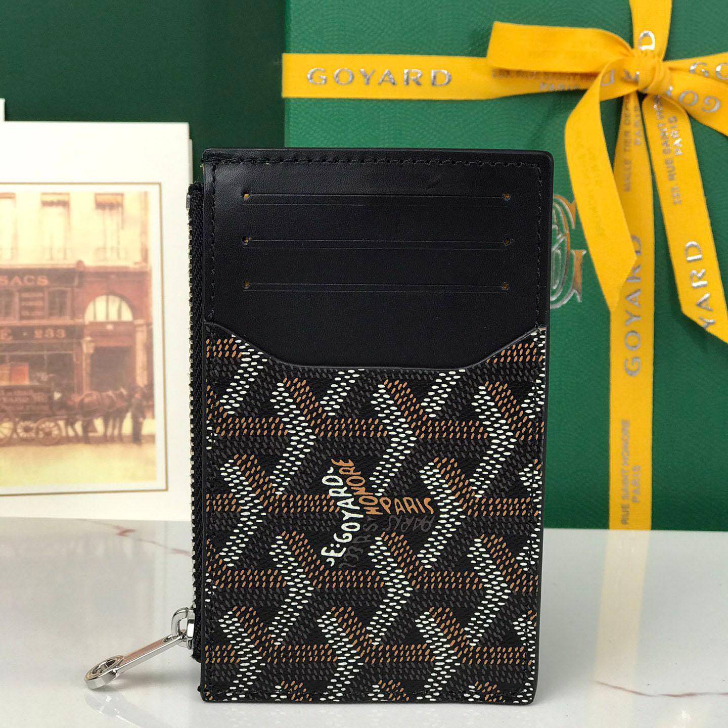 Goyard Bourbon Zipped Card Holder - DopestKickz