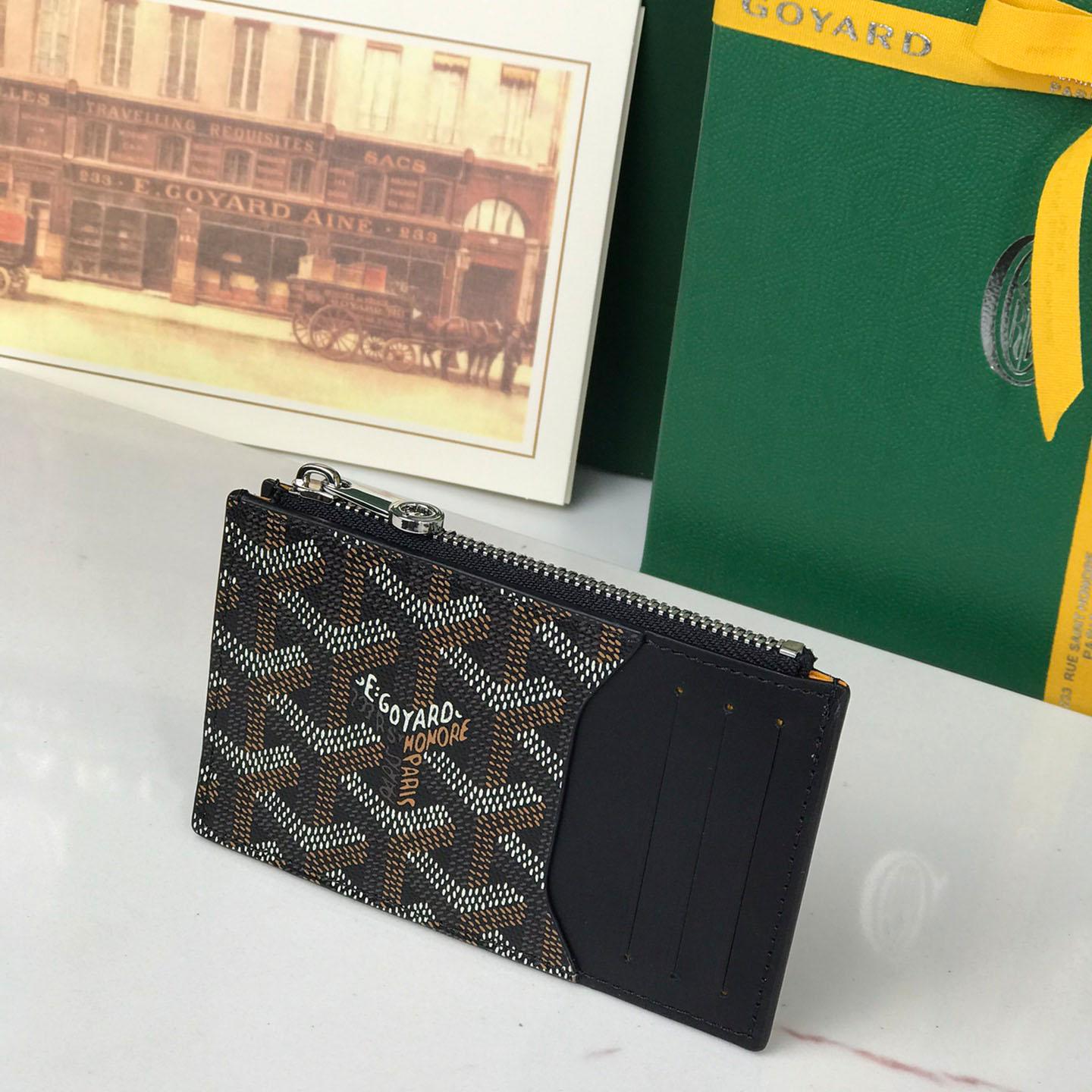 Goyard Bourbon Zipped Card Holder - DopestKickz