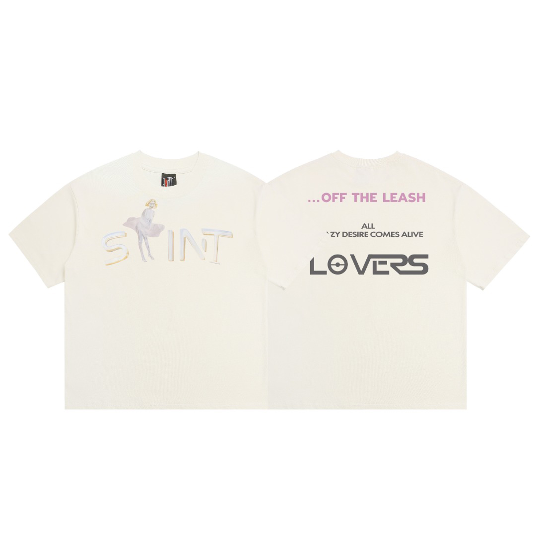 Saint Michael Hajime Sorayama SRYM Lovers T-Shirt - DopestKickz