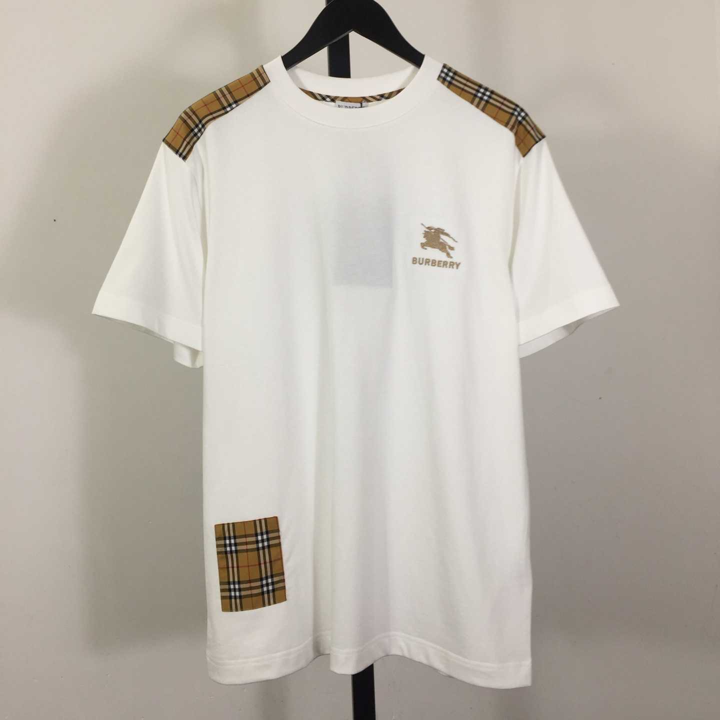 Burberry Check Cotton T-shirt - DopestKickz