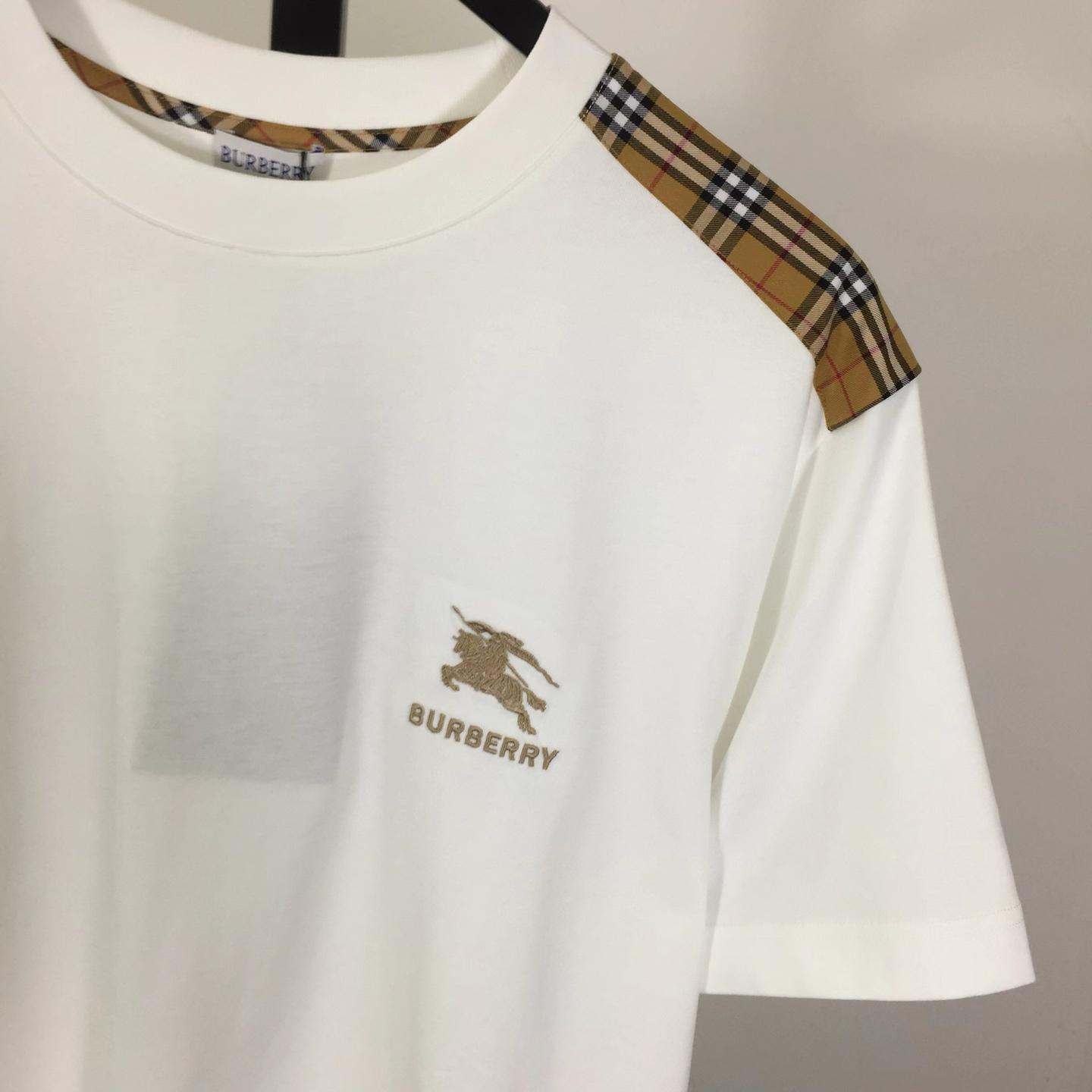 Burberry Check Cotton T-shirt - DopestKickz