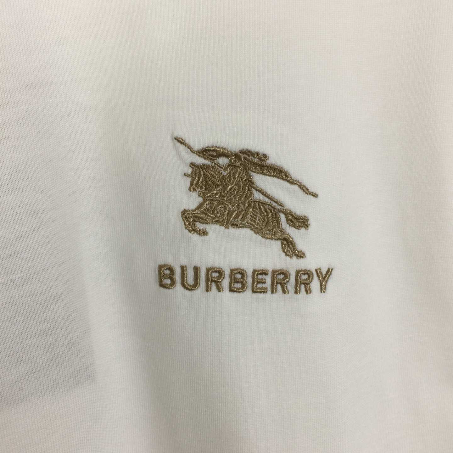 Burberry Check Cotton T-shirt - DopestKickz