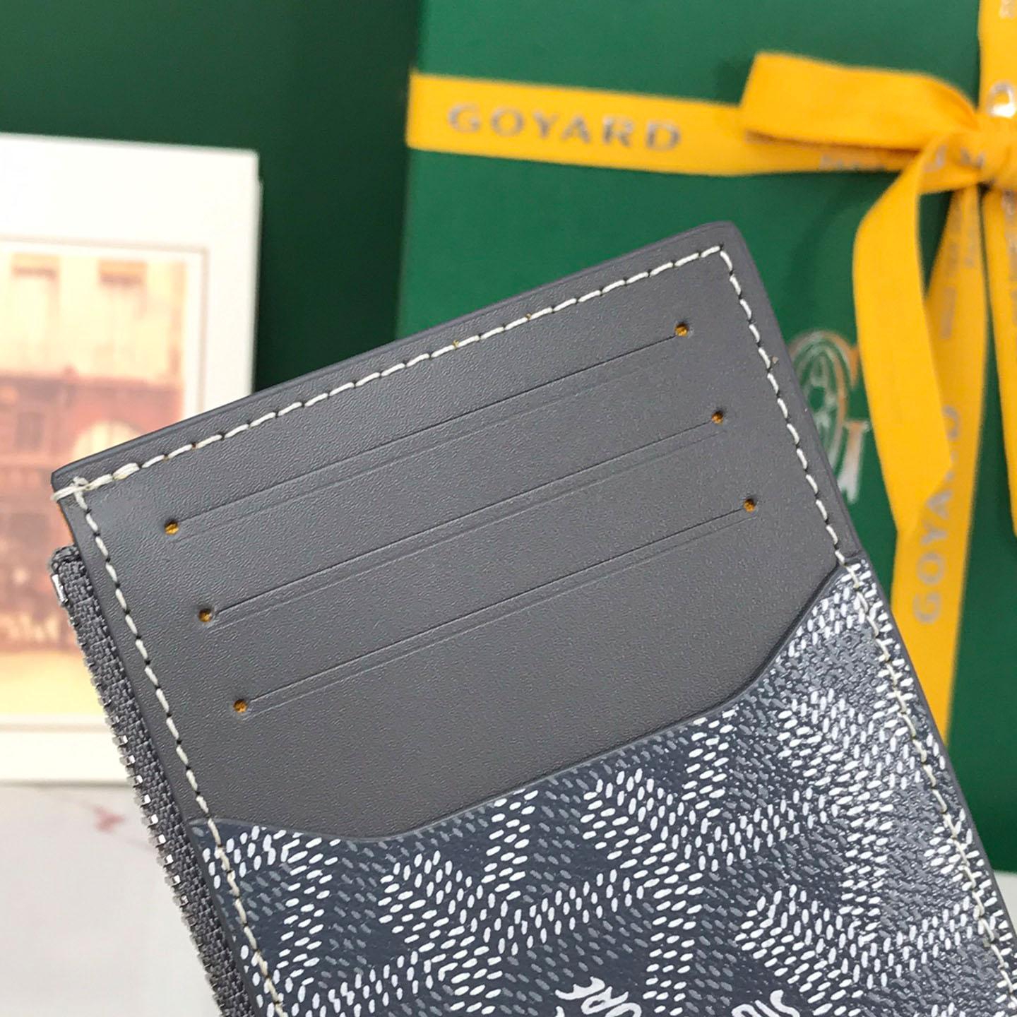 Goyard Bourbon Zipped Card Holder - DopestKickz