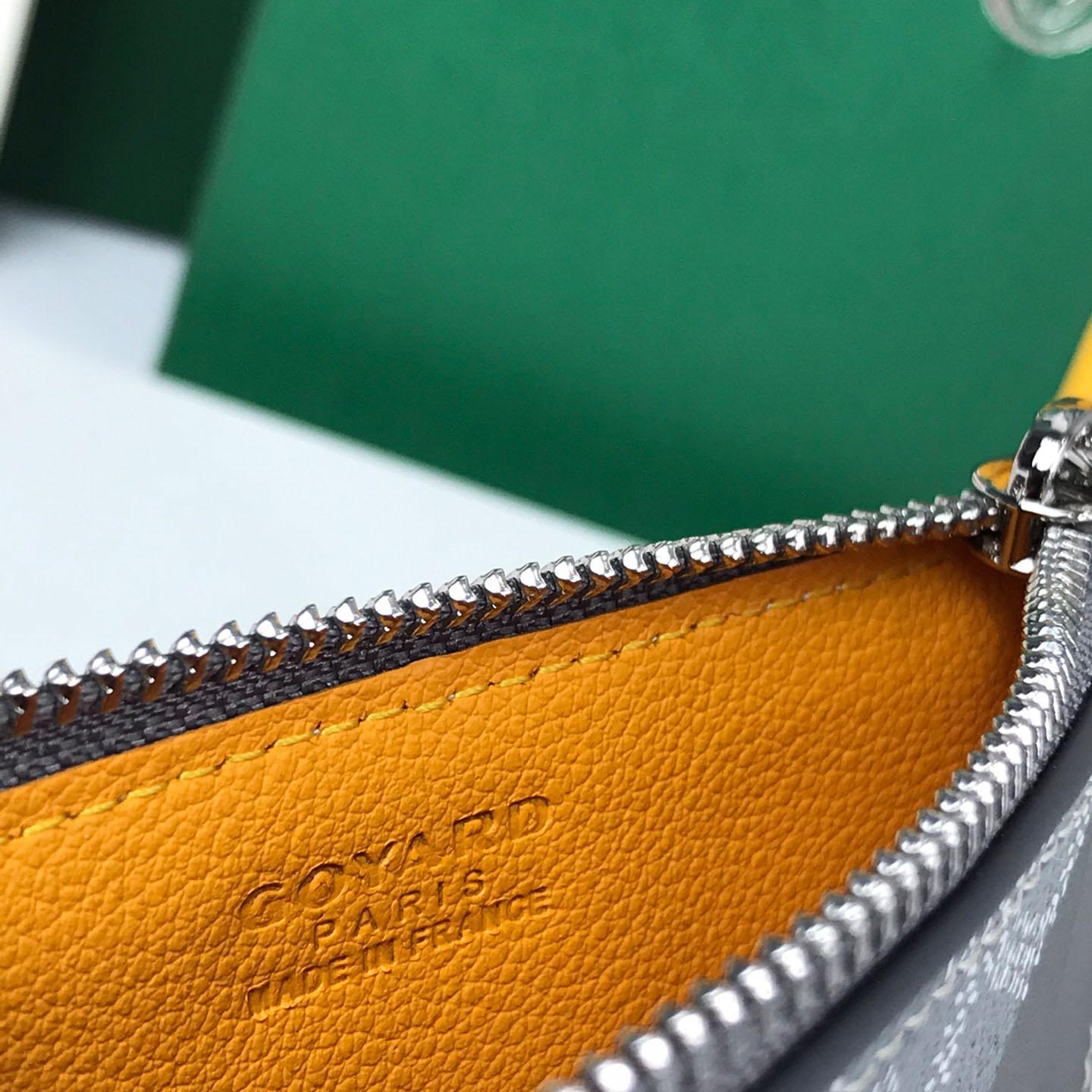 Goyard Bourbon Zipped Card Holder - DopestKickz