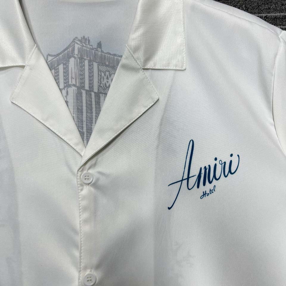 Amiri Hotel Bowling Shirt  - DopestKickz