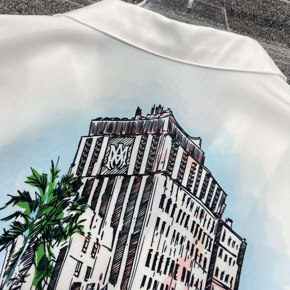 Amiri Hotel Bowling Shirt  - DopestKickz